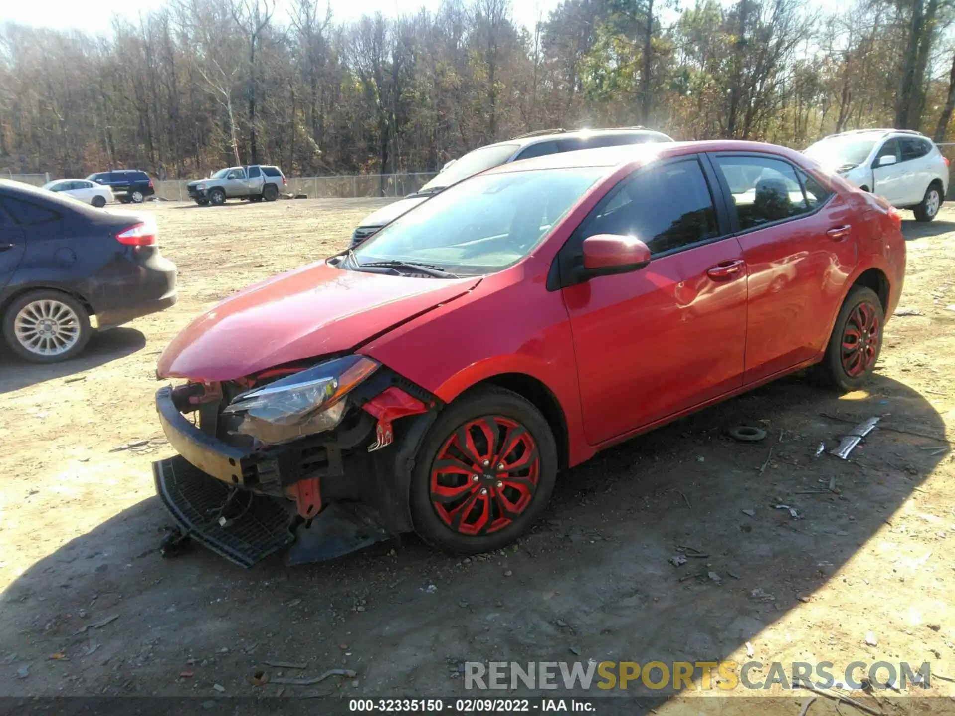 2 Photograph of a damaged car 5YFBURHEXKP926495 TOYOTA COROLLA 2019