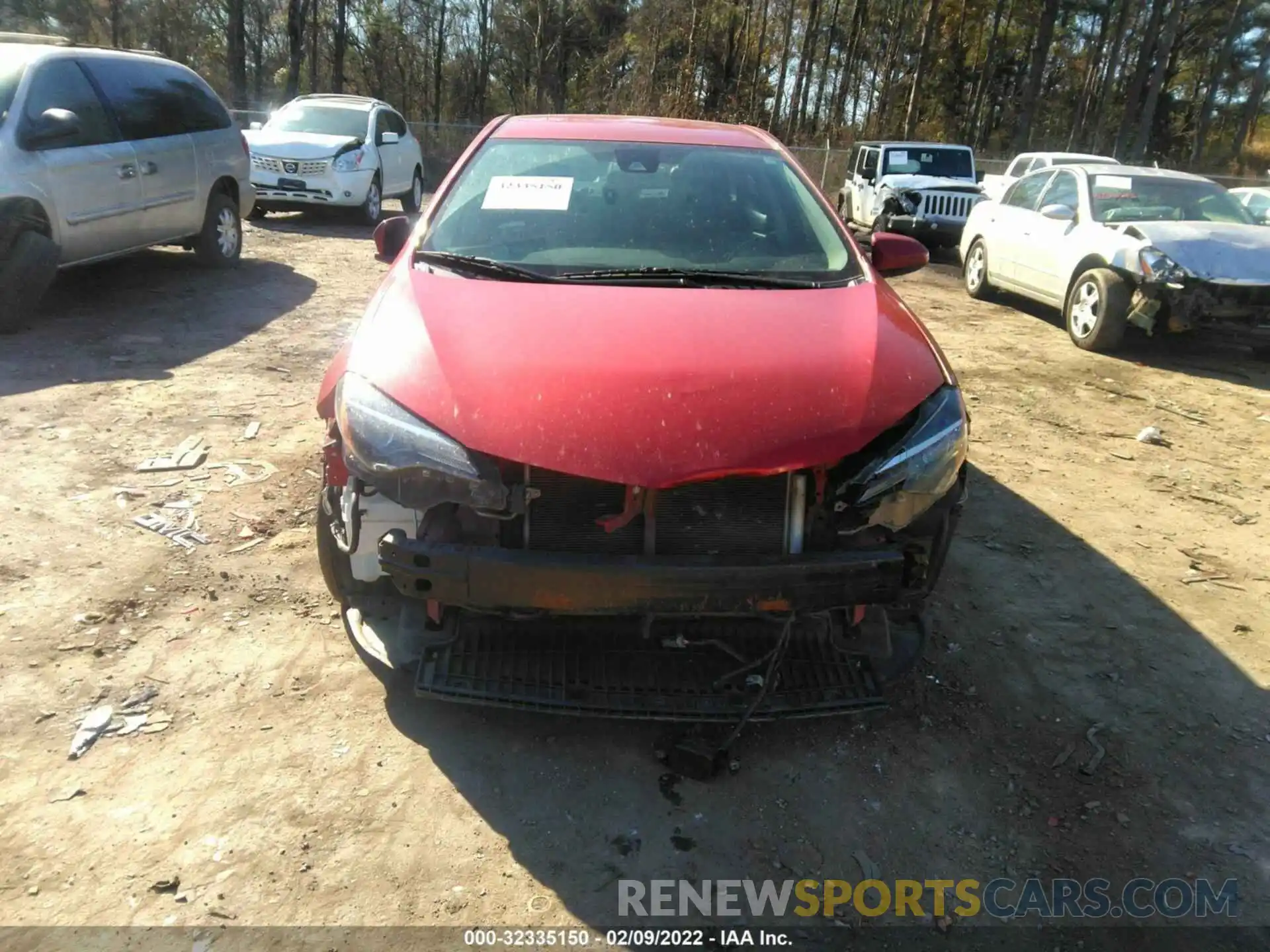 6 Photograph of a damaged car 5YFBURHEXKP926495 TOYOTA COROLLA 2019