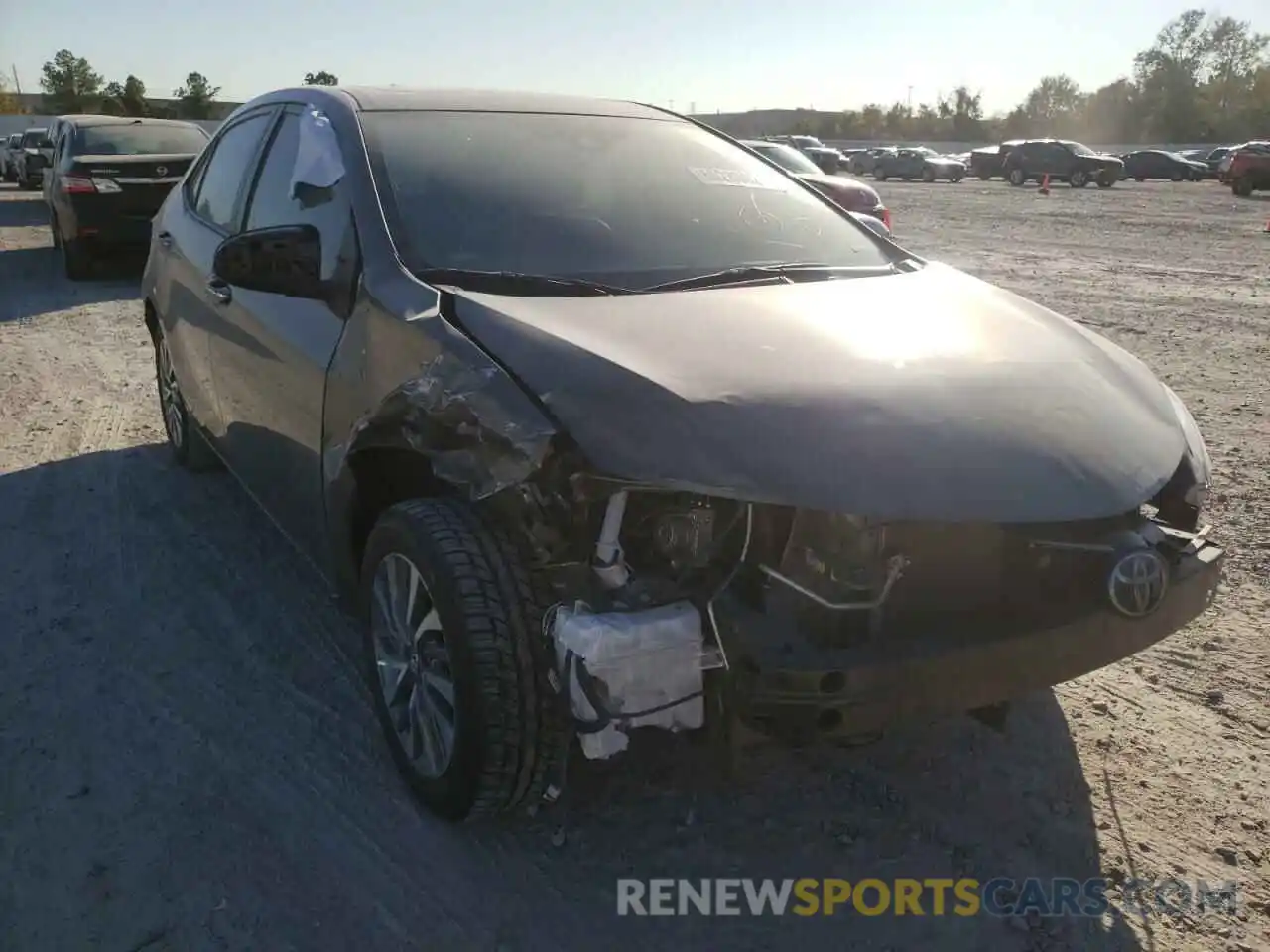 1 Photograph of a damaged car 5YFBURHEXKP926755 TOYOTA COROLLA 2019