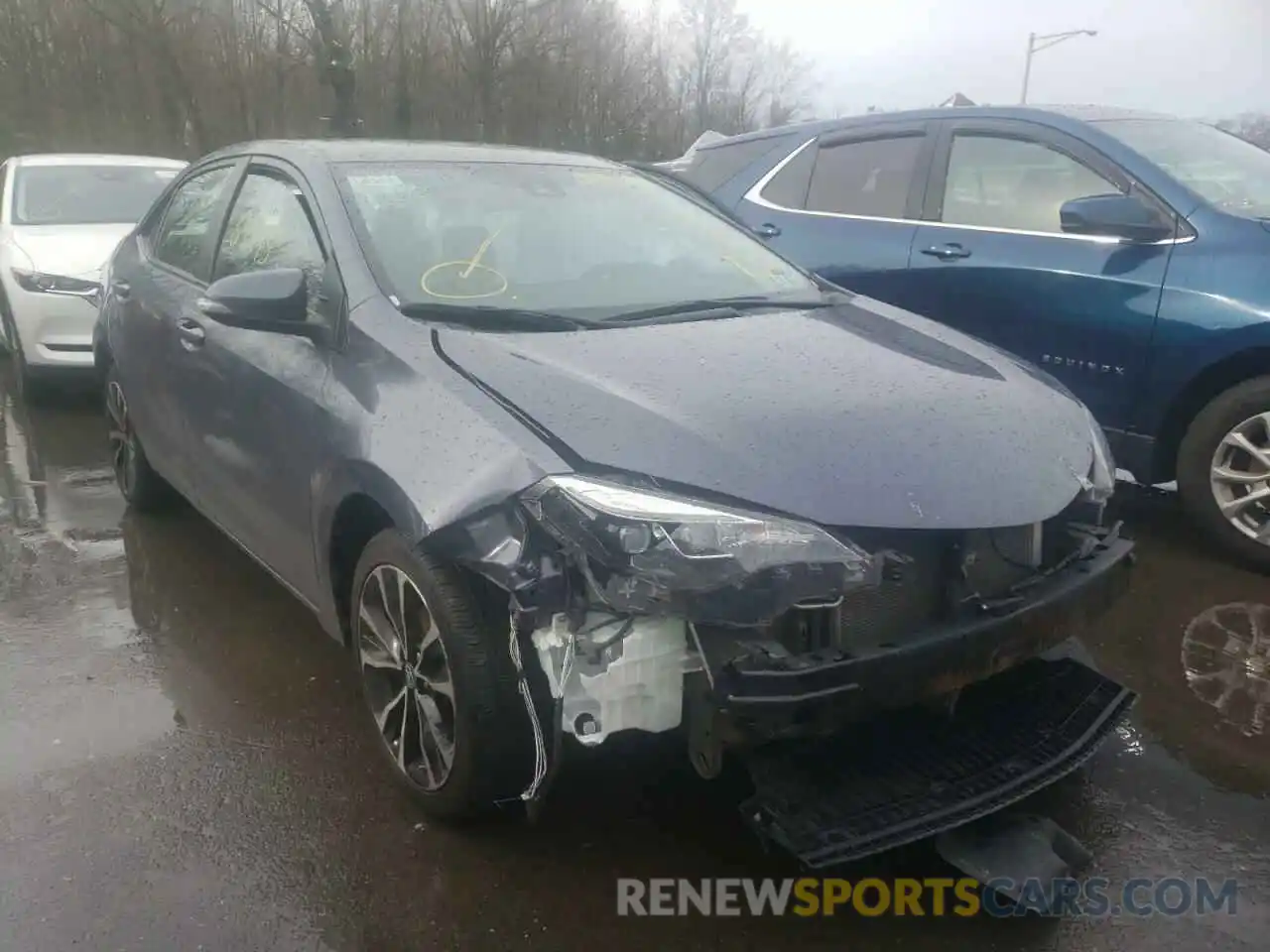 1 Photograph of a damaged car 5YFBURHEXKP927114 TOYOTA COROLLA 2019