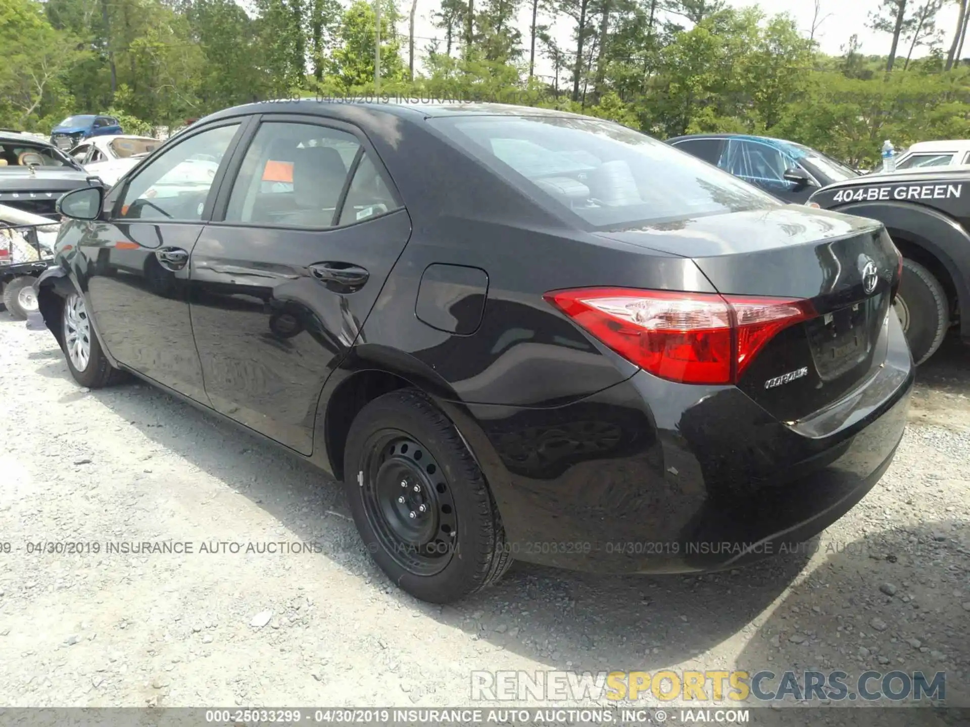 3 Photograph of a damaged car 5YFBURHEXKP927565 TOYOTA COROLLA 2019