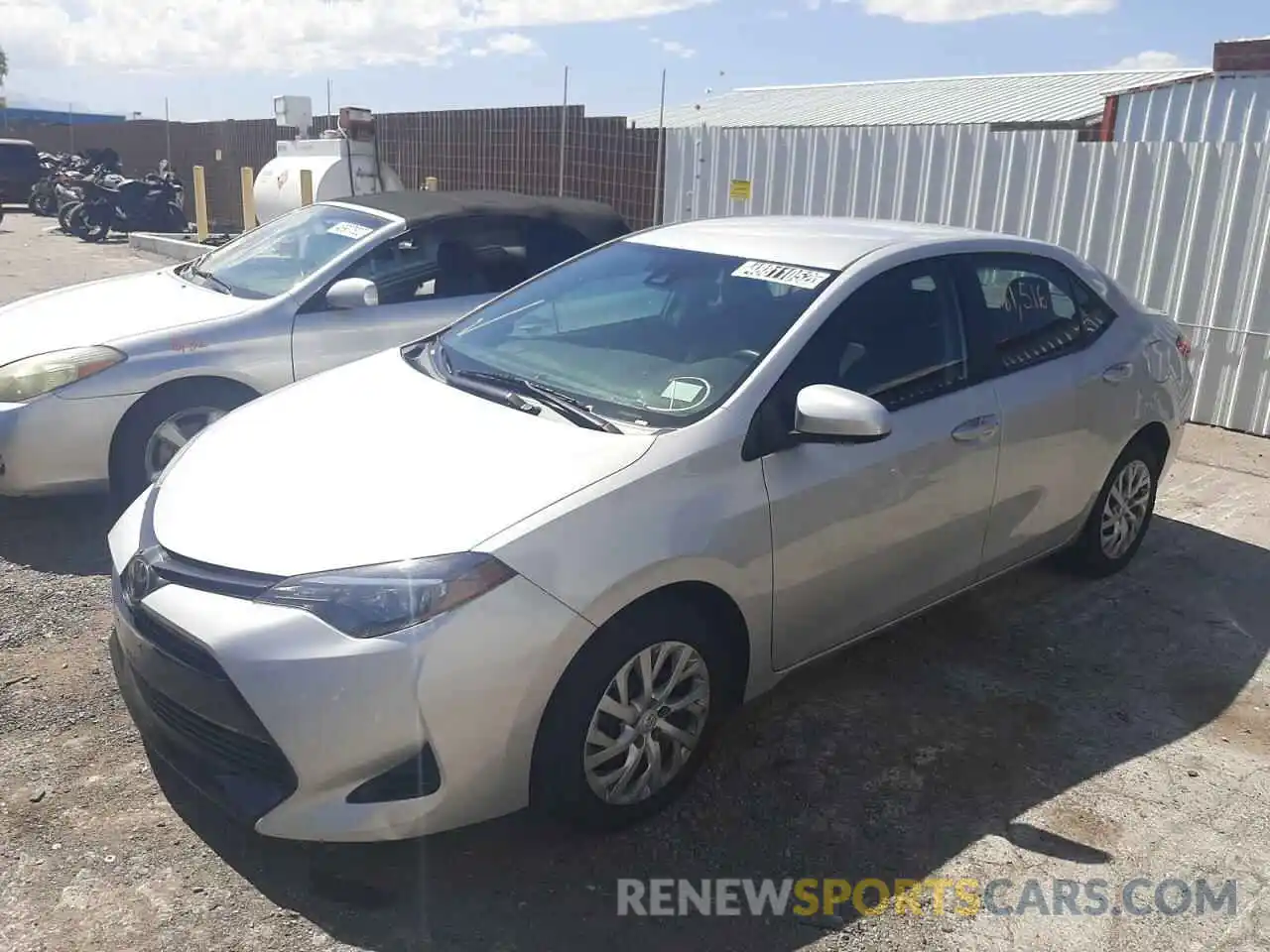 2 Photograph of a damaged car 5YFBURHEXKP927839 TOYOTA COROLLA 2019