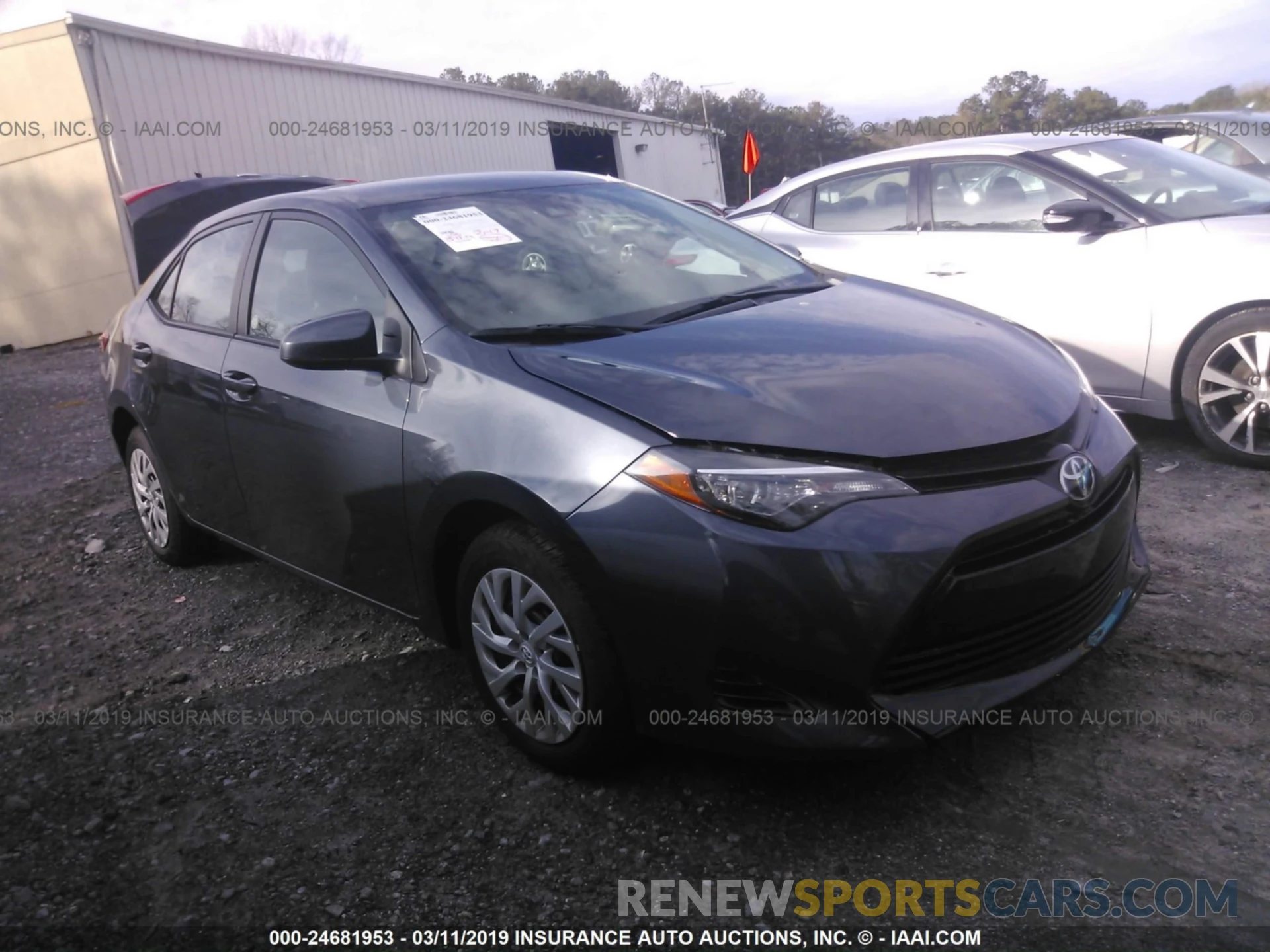 1 Photograph of a damaged car 5YFBURHEXKP928750 TOYOTA COROLLA 2019