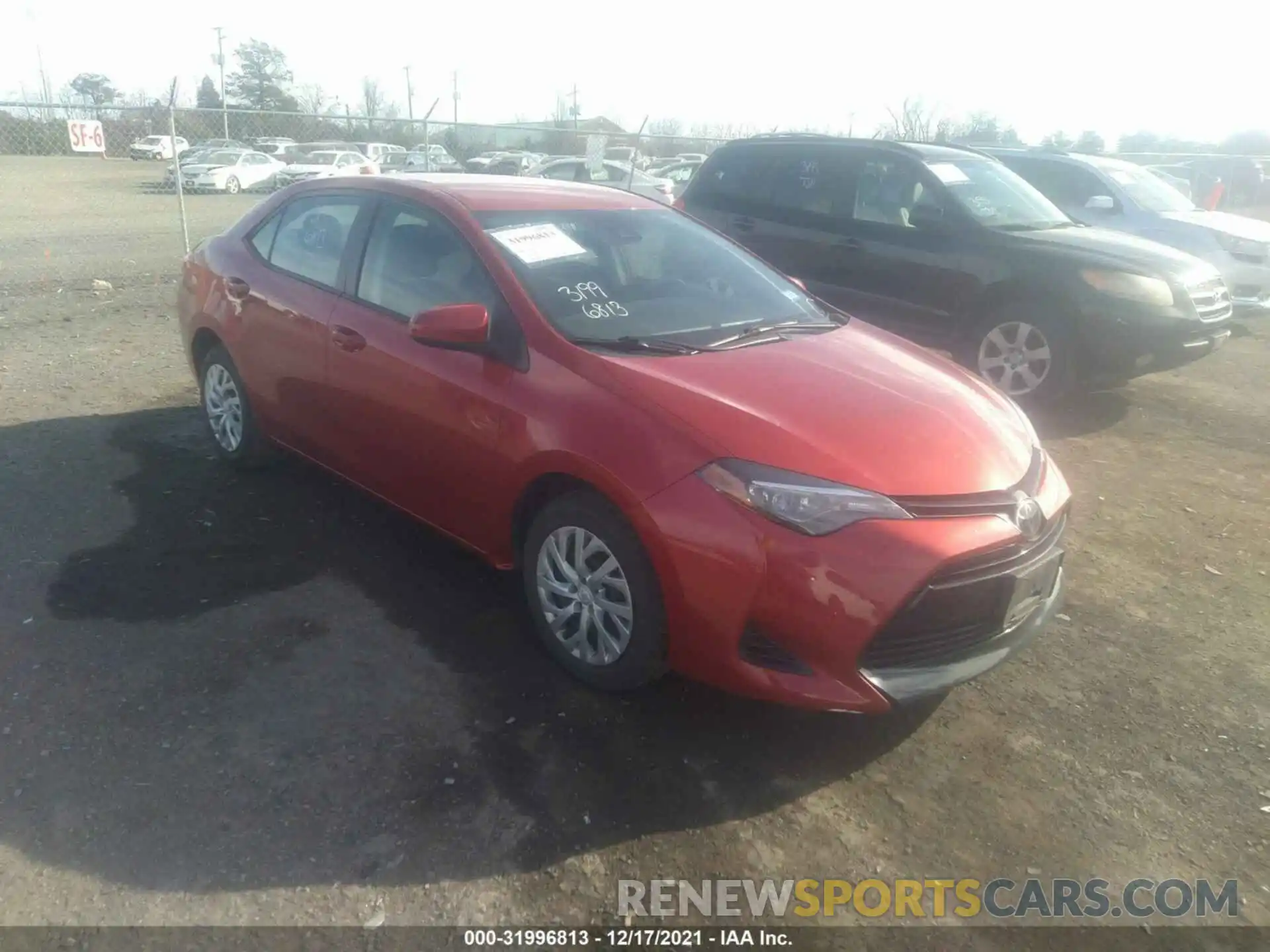 1 Photograph of a damaged car 5YFBURHEXKP929851 TOYOTA COROLLA 2019