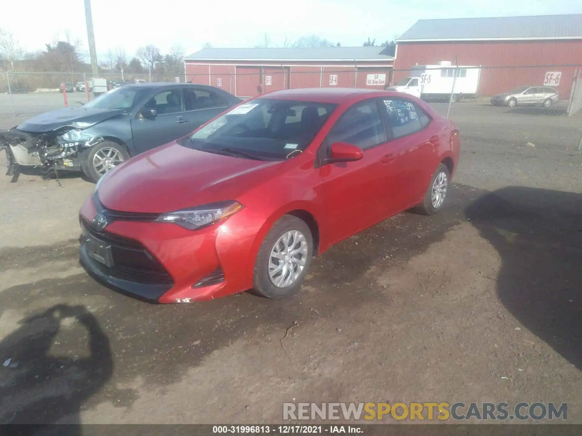 2 Photograph of a damaged car 5YFBURHEXKP929851 TOYOTA COROLLA 2019