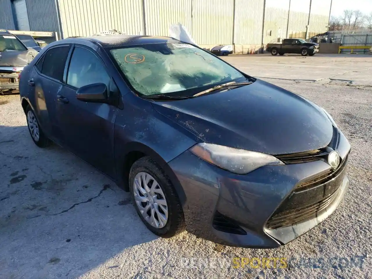 1 Photograph of a damaged car 5YFBURHEXKP930045 TOYOTA COROLLA 2019