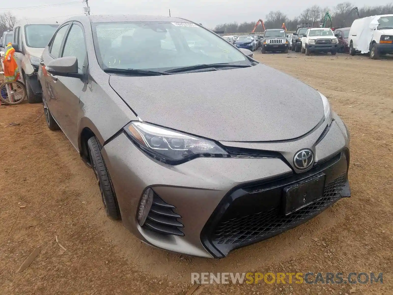 1 Photograph of a damaged car 5YFBURHEXKP930840 TOYOTA COROLLA 2019