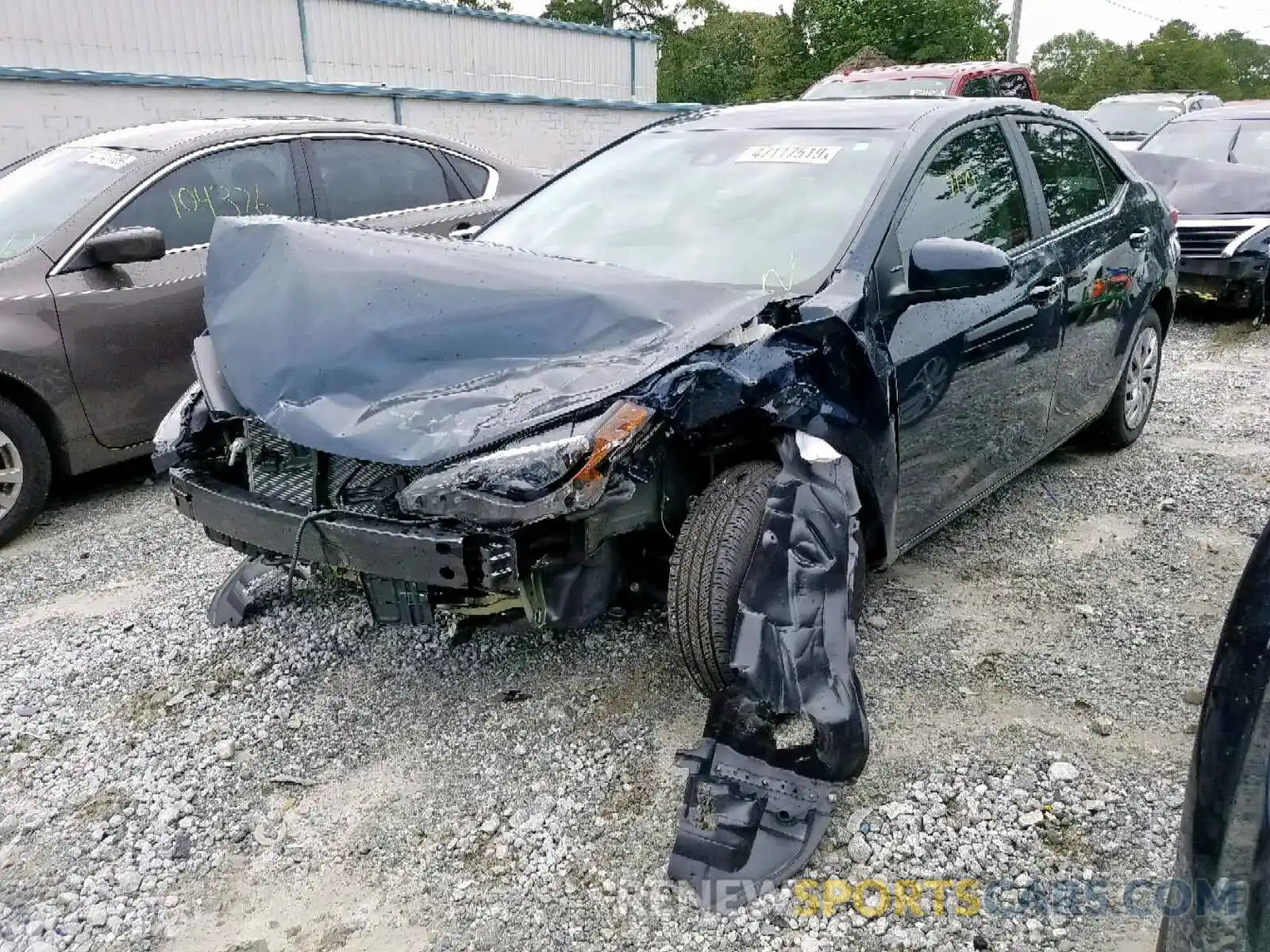 2 Photograph of a damaged car 5YFBURHEXKP931020 TOYOTA COROLLA 2019