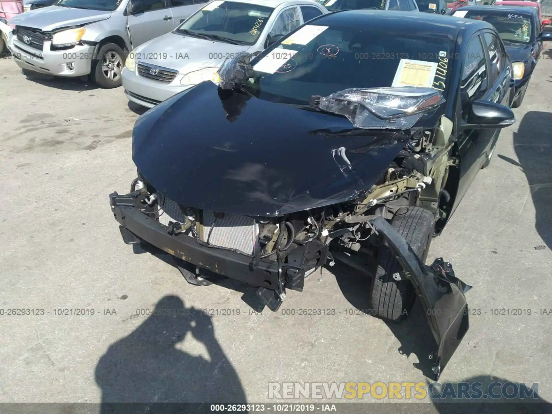 6 Photograph of a damaged car 5YFBURHEXKP931406 TOYOTA COROLLA 2019