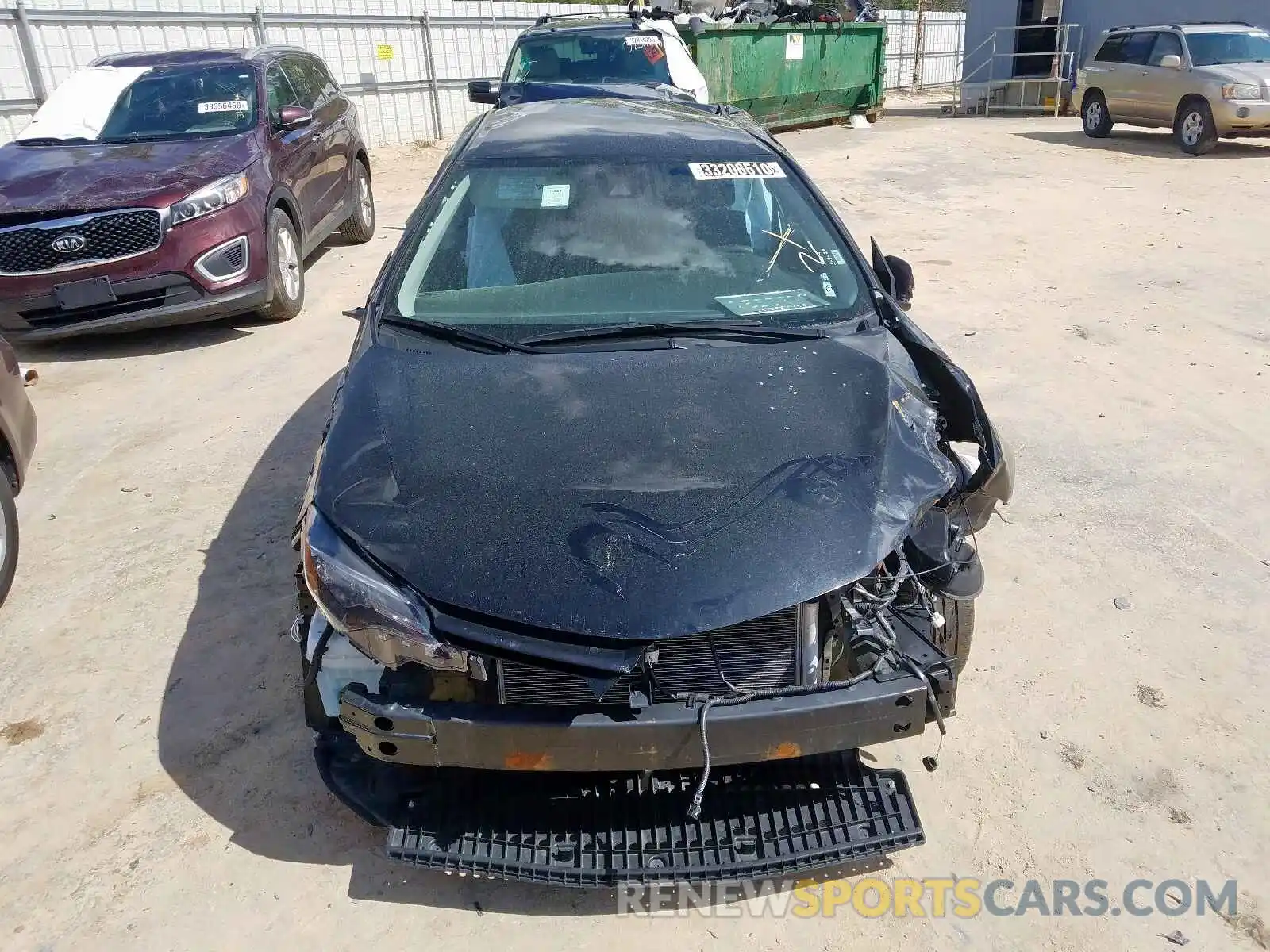 9 Photograph of a damaged car 5YFBURHEXKP932314 TOYOTA COROLLA 2019