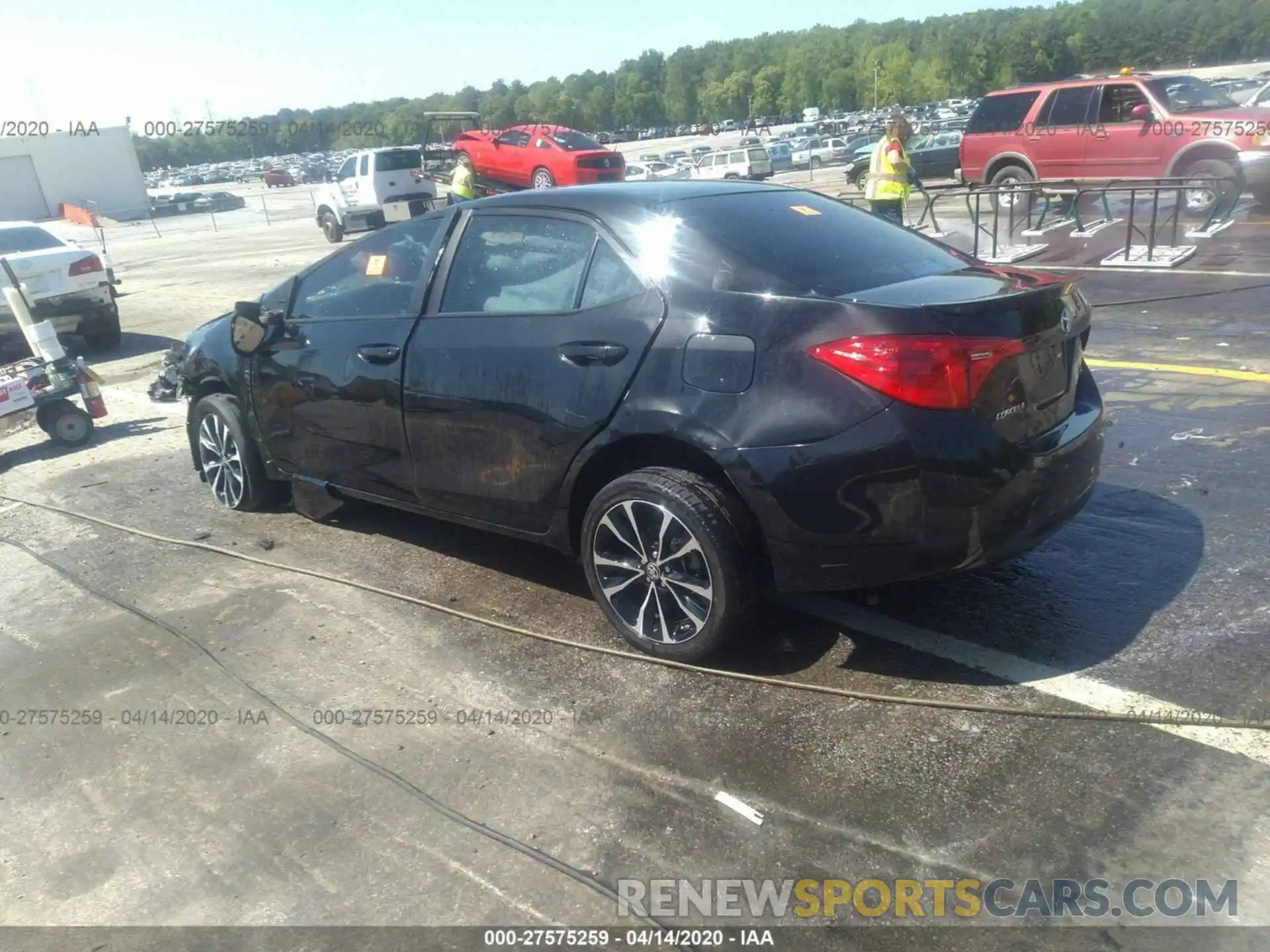 3 Photograph of a damaged car 5YFBURHEXKP932460 TOYOTA COROLLA 2019