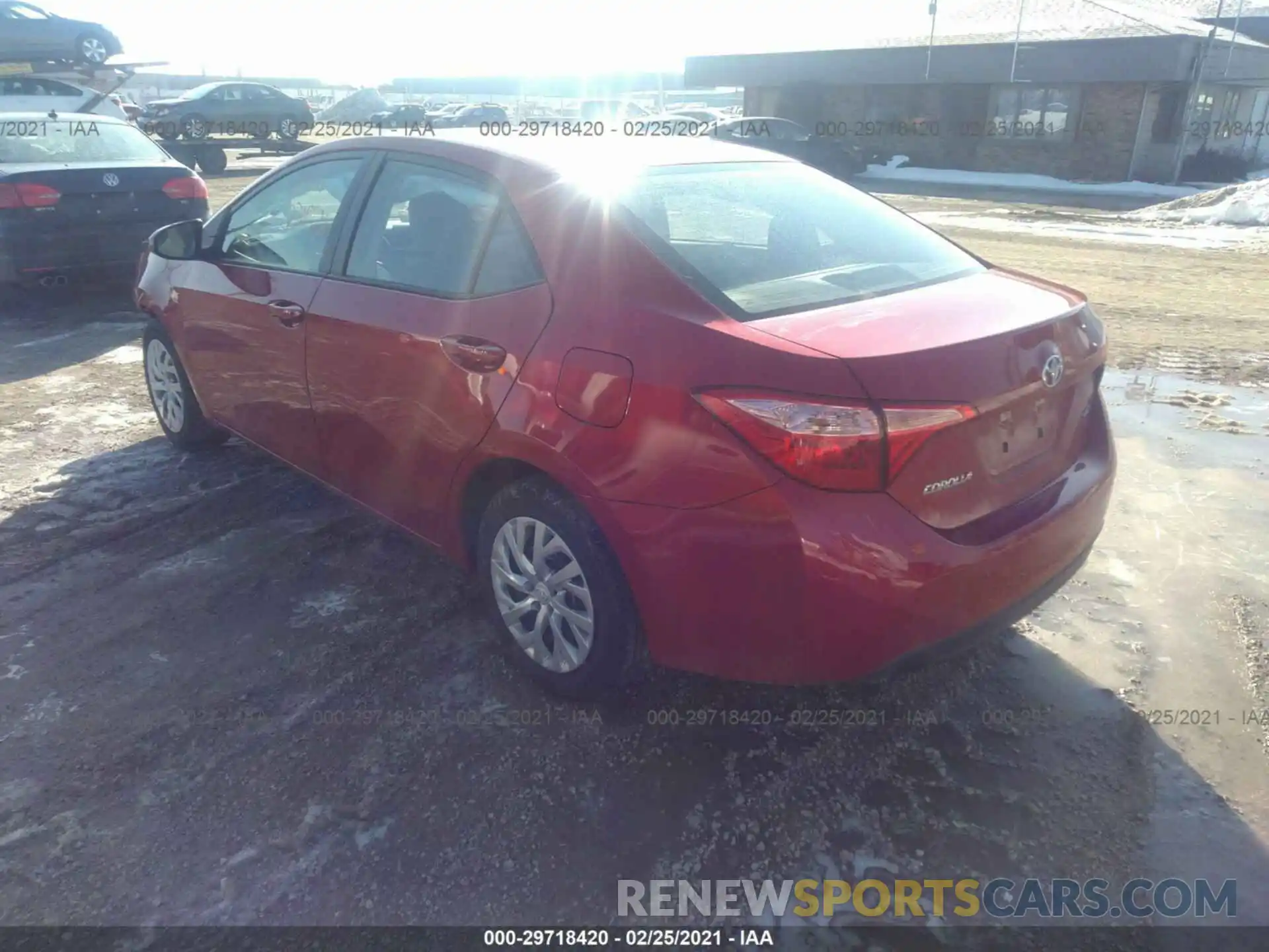 3 Photograph of a damaged car 5YFBURHEXKP932720 TOYOTA COROLLA 2019