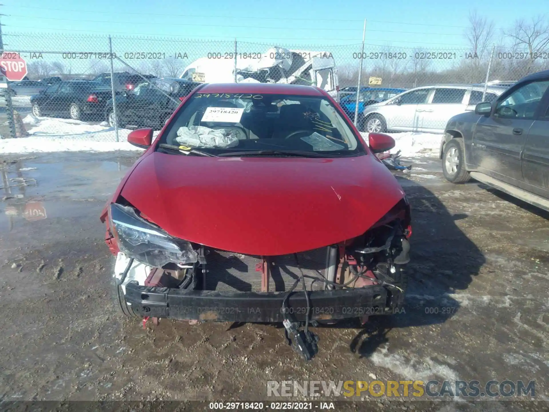 6 Photograph of a damaged car 5YFBURHEXKP932720 TOYOTA COROLLA 2019