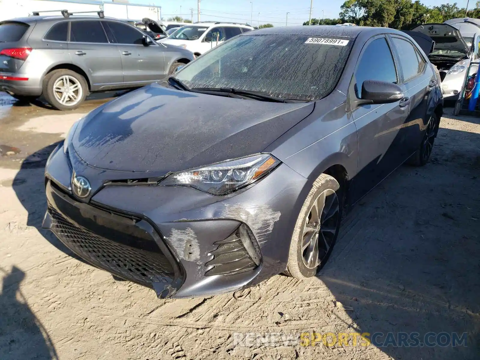 2 Photograph of a damaged car 5YFBURHEXKP933172 TOYOTA COROLLA 2019