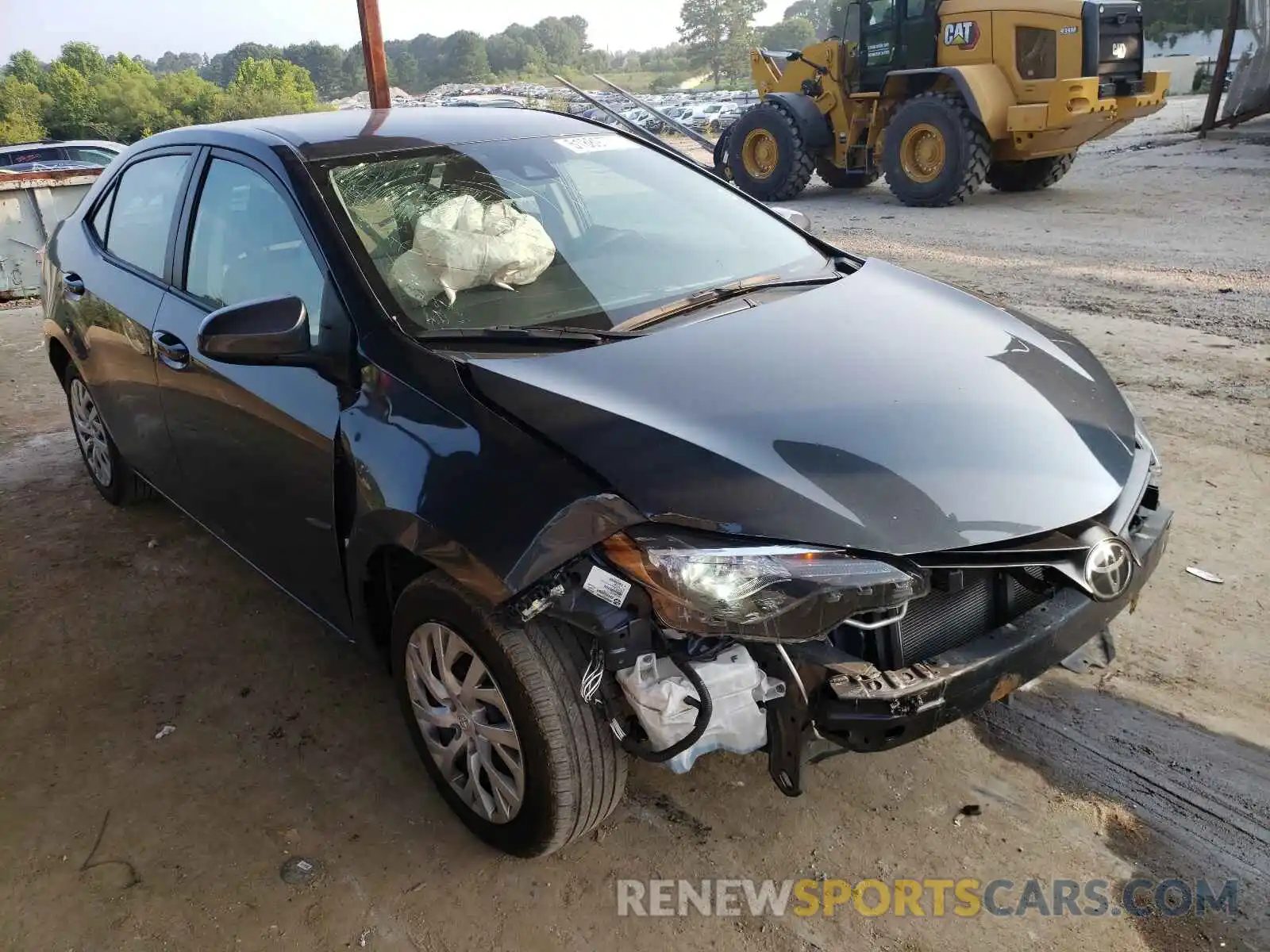 1 Photograph of a damaged car 5YFBURHEXKP933432 TOYOTA COROLLA 2019