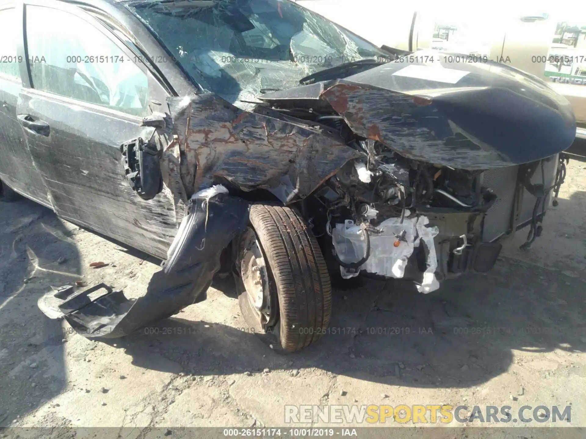 6 Photograph of a damaged car 5YFBURHEXKP933768 TOYOTA COROLLA 2019