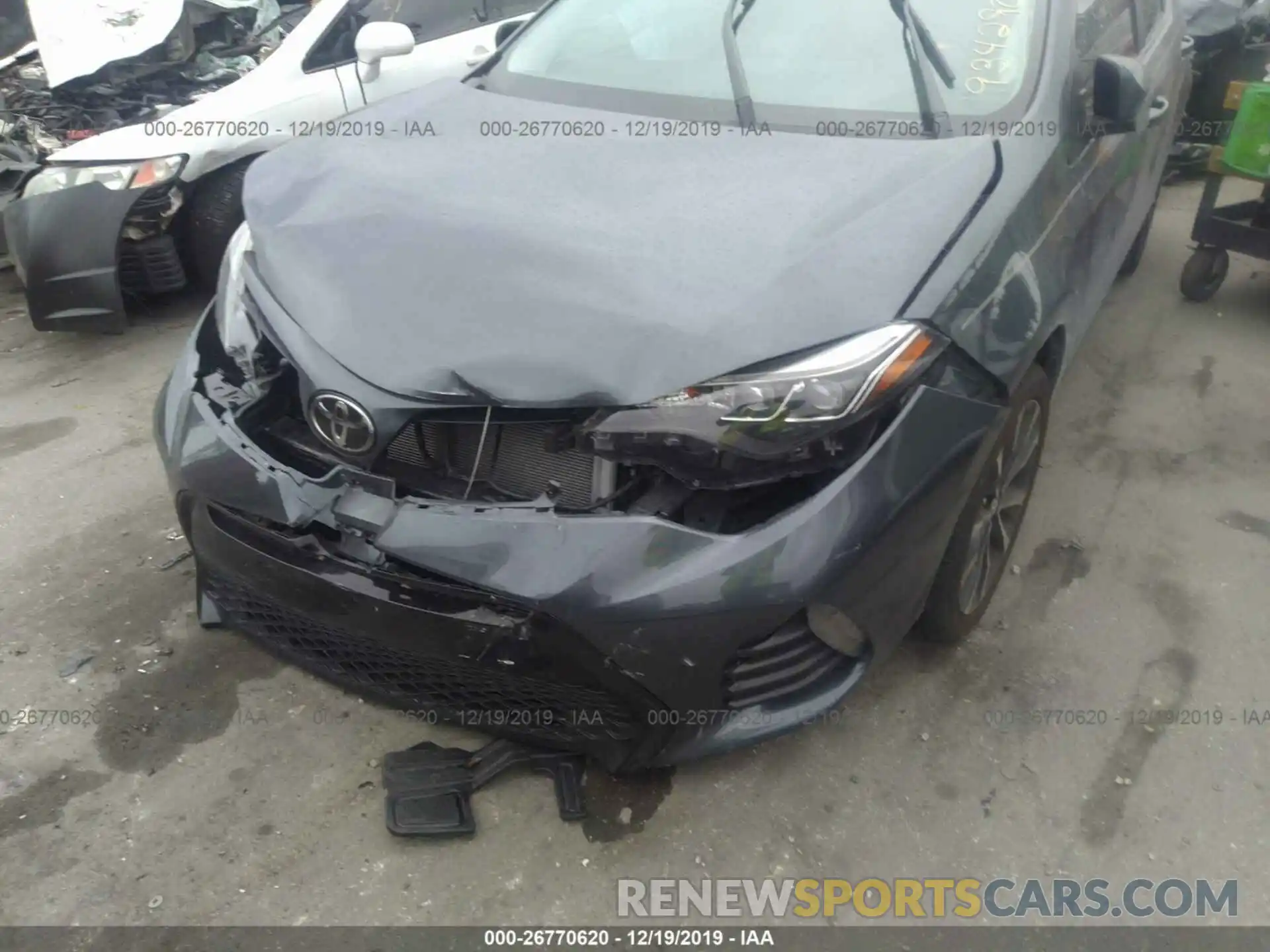 6 Photograph of a damaged car 5YFBURHEXKP934290 TOYOTA COROLLA 2019