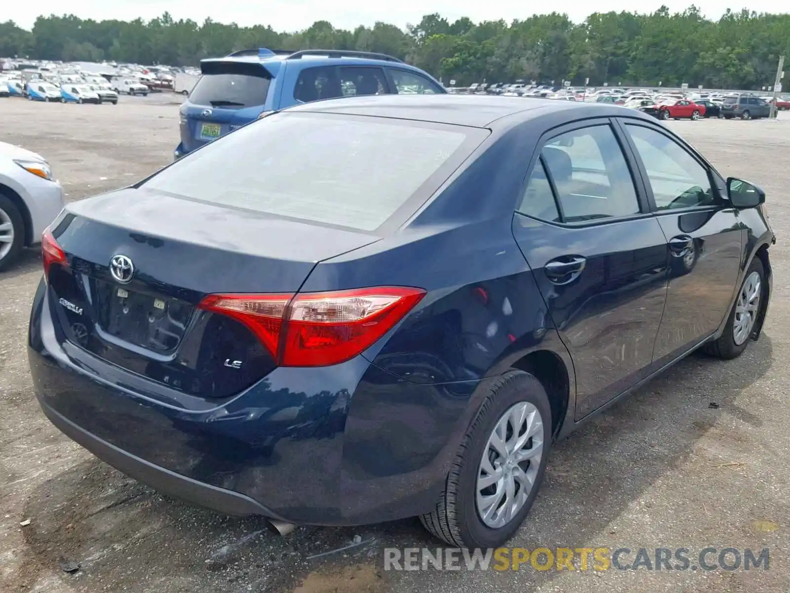 4 Photograph of a damaged car 5YFBURHEXKP934452 TOYOTA COROLLA 2019