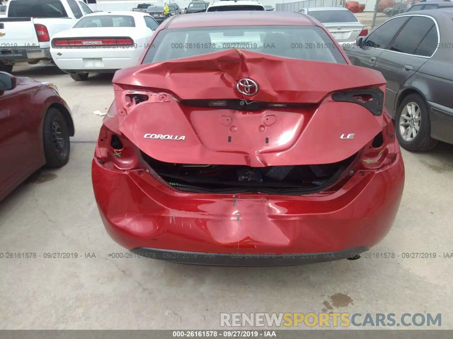 6 Photograph of a damaged car 5YFBURHEXKP934631 TOYOTA COROLLA 2019