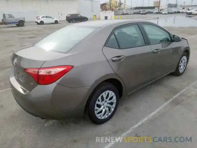 4 Photograph of a damaged car 5YFBURHEXKP934807 TOYOTA COROLLA 2019