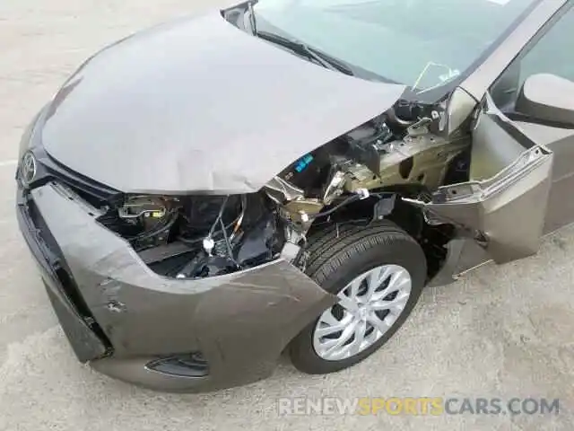 9 Photograph of a damaged car 5YFBURHEXKP934807 TOYOTA COROLLA 2019