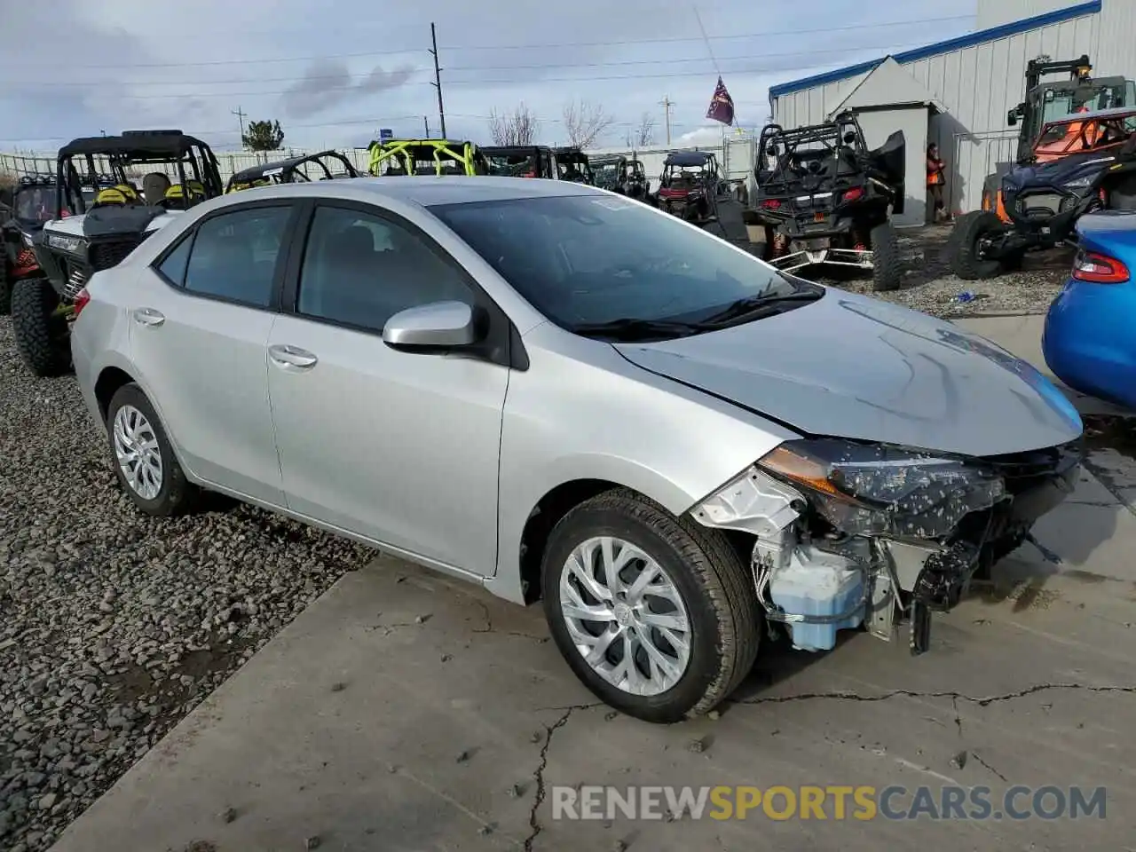 4 Photograph of a damaged car 5YFBURHEXKP935116 TOYOTA COROLLA 2019