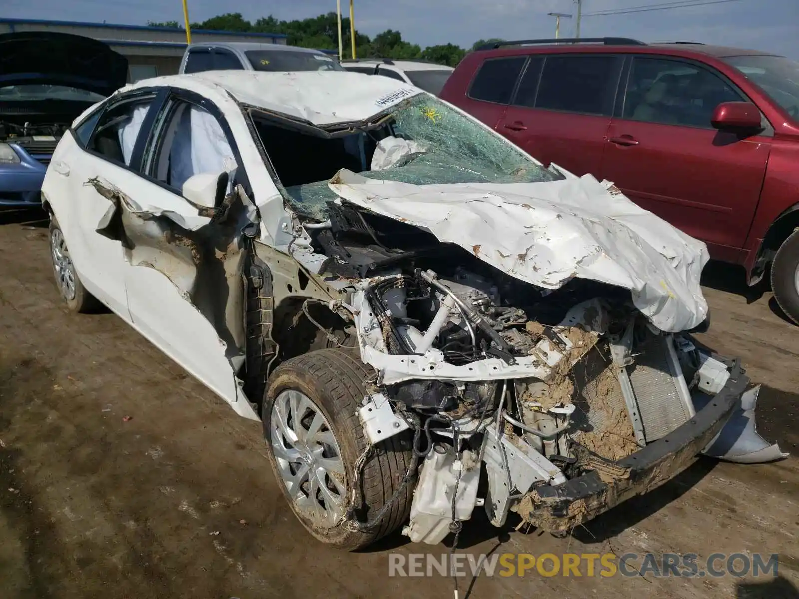9 Фотография поврежденного автомобиля 5YFBURHEXKP935312 TOYOTA COROLLA 2019