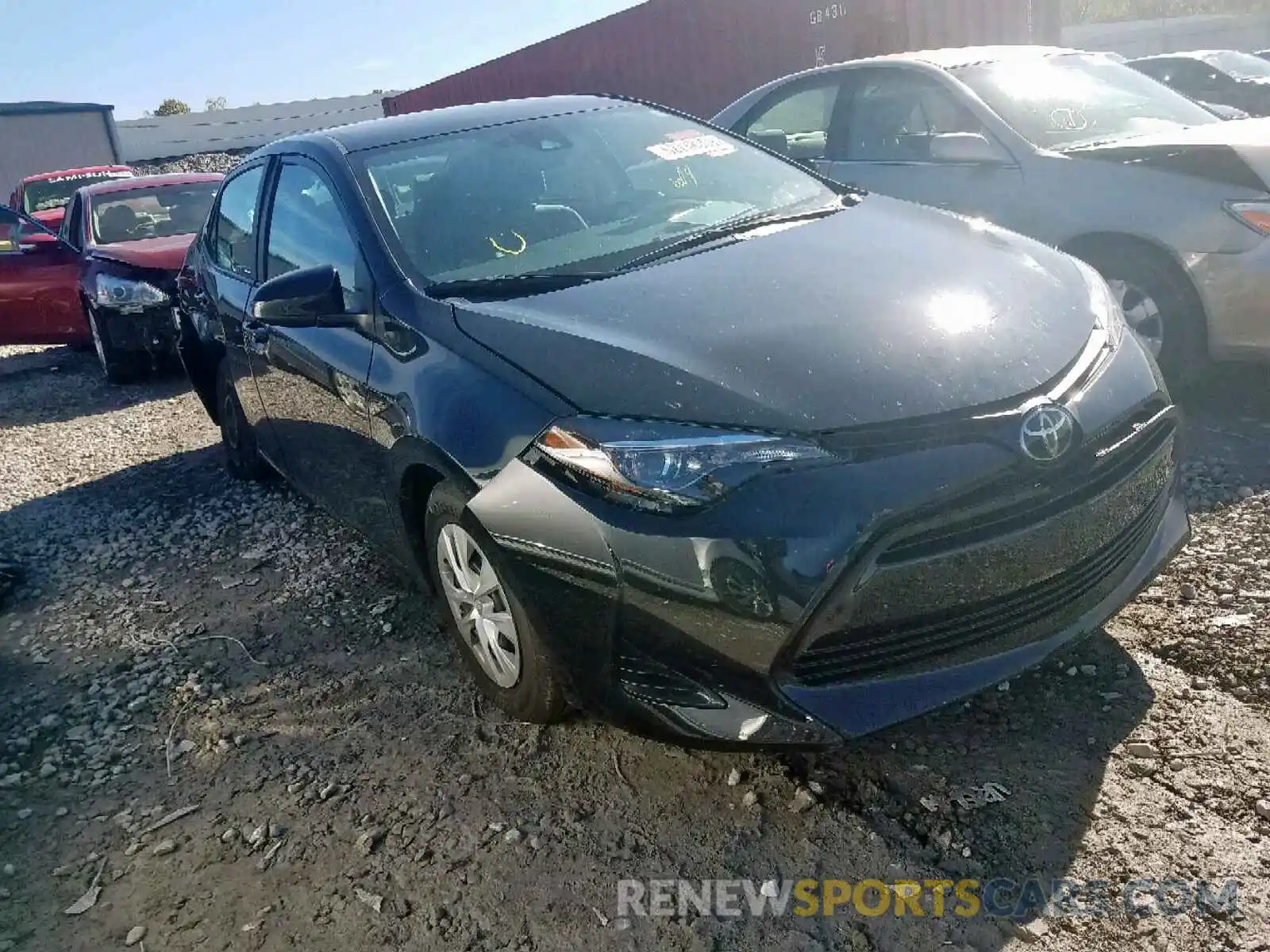 1 Photograph of a damaged car 5YFBURHEXKP936816 TOYOTA COROLLA 2019