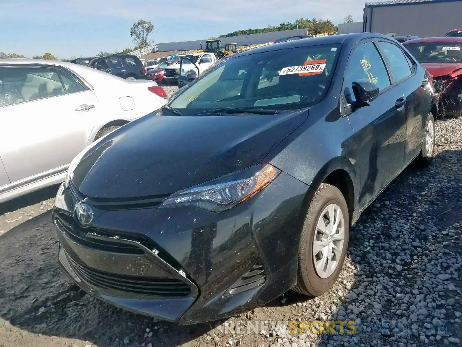 2 Photograph of a damaged car 5YFBURHEXKP936816 TOYOTA COROLLA 2019