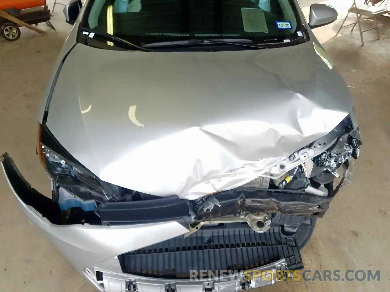 7 Photograph of a damaged car 5YFBURHEXKP937108 TOYOTA COROLLA 2019