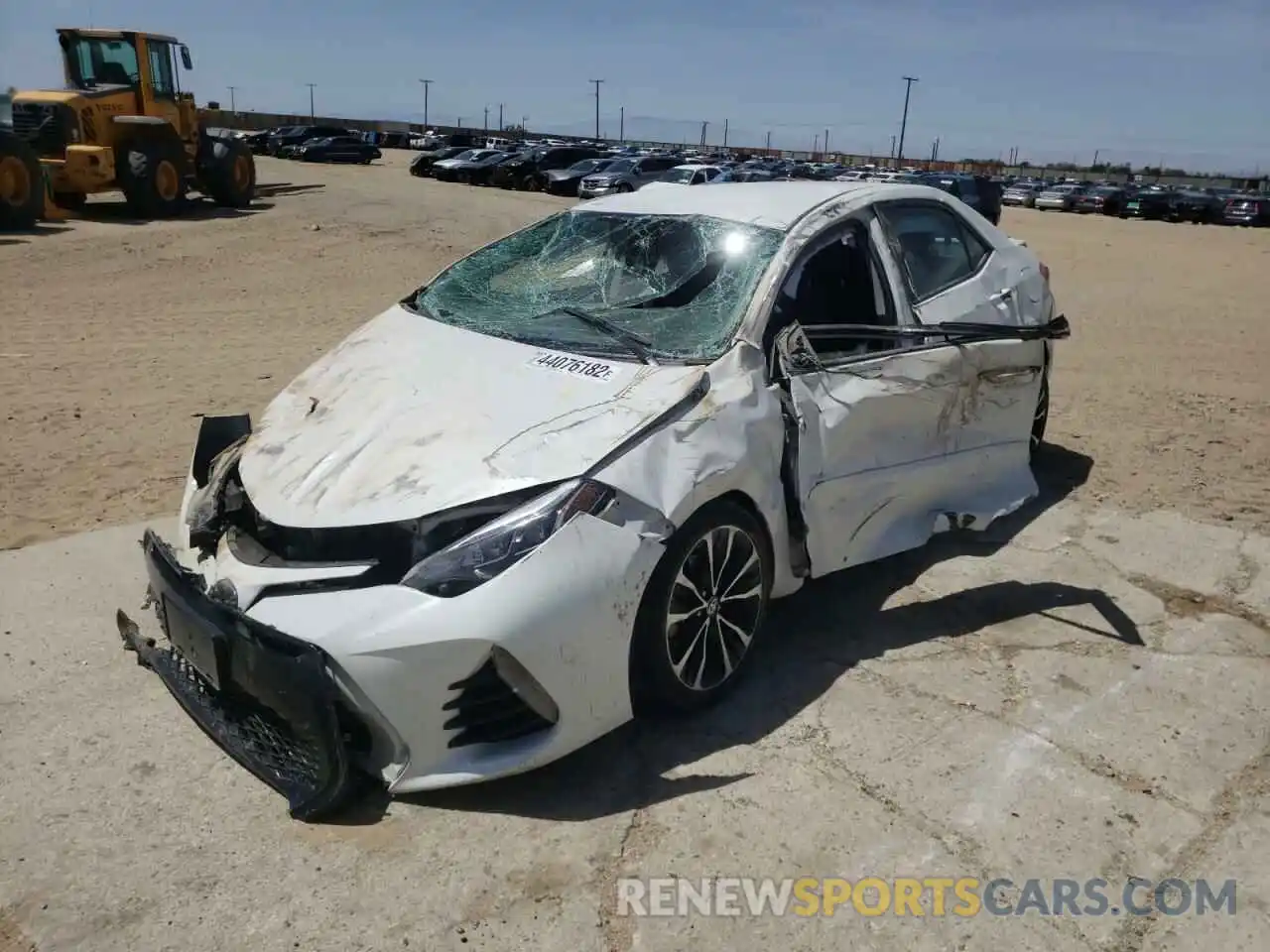 2 Photograph of a damaged car 5YFBURHEXKP937156 TOYOTA COROLLA 2019