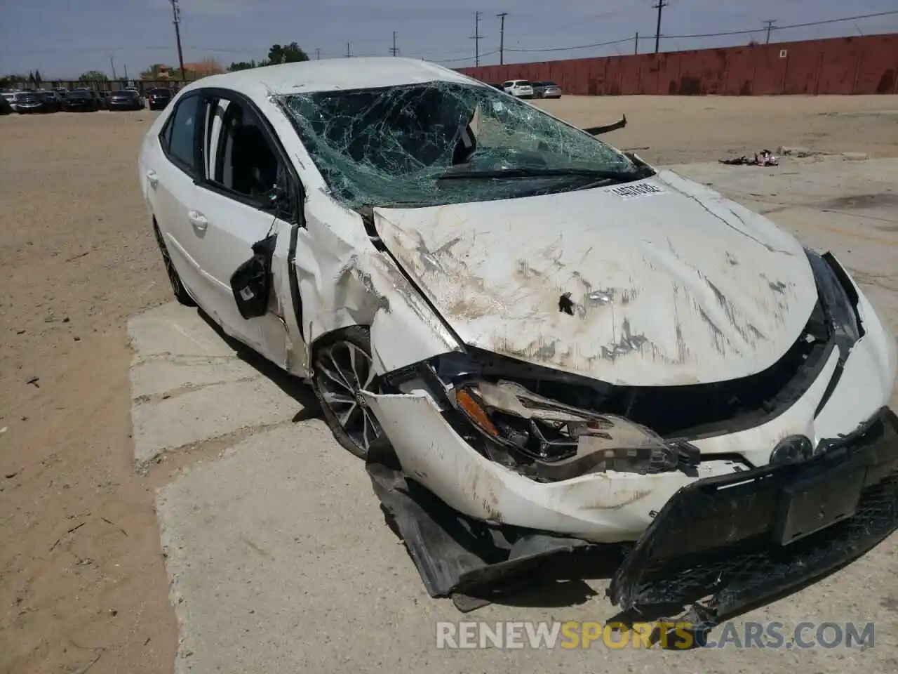 9 Photograph of a damaged car 5YFBURHEXKP937156 TOYOTA COROLLA 2019