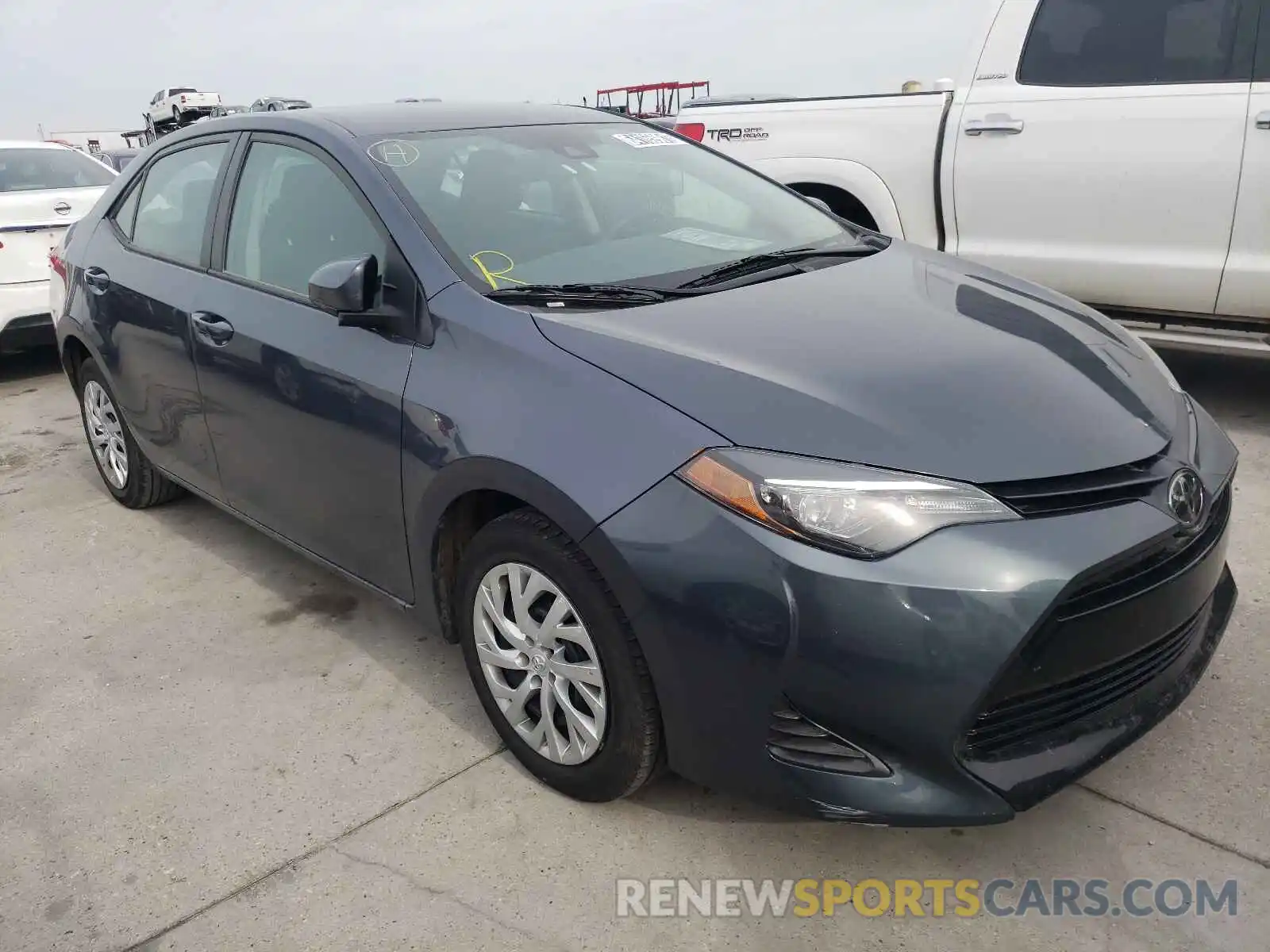 1 Photograph of a damaged car 5YFBURHEXKP937559 TOYOTA COROLLA 2019