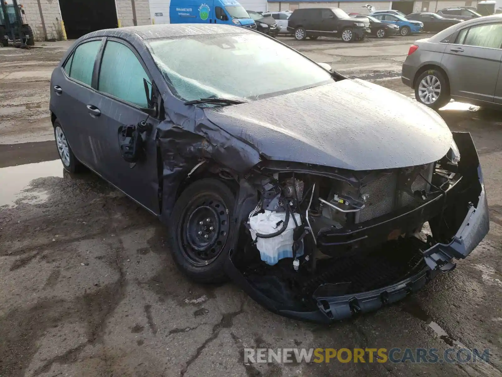 1 Photograph of a damaged car 5YFBURHEXKP937836 TOYOTA COROLLA 2019