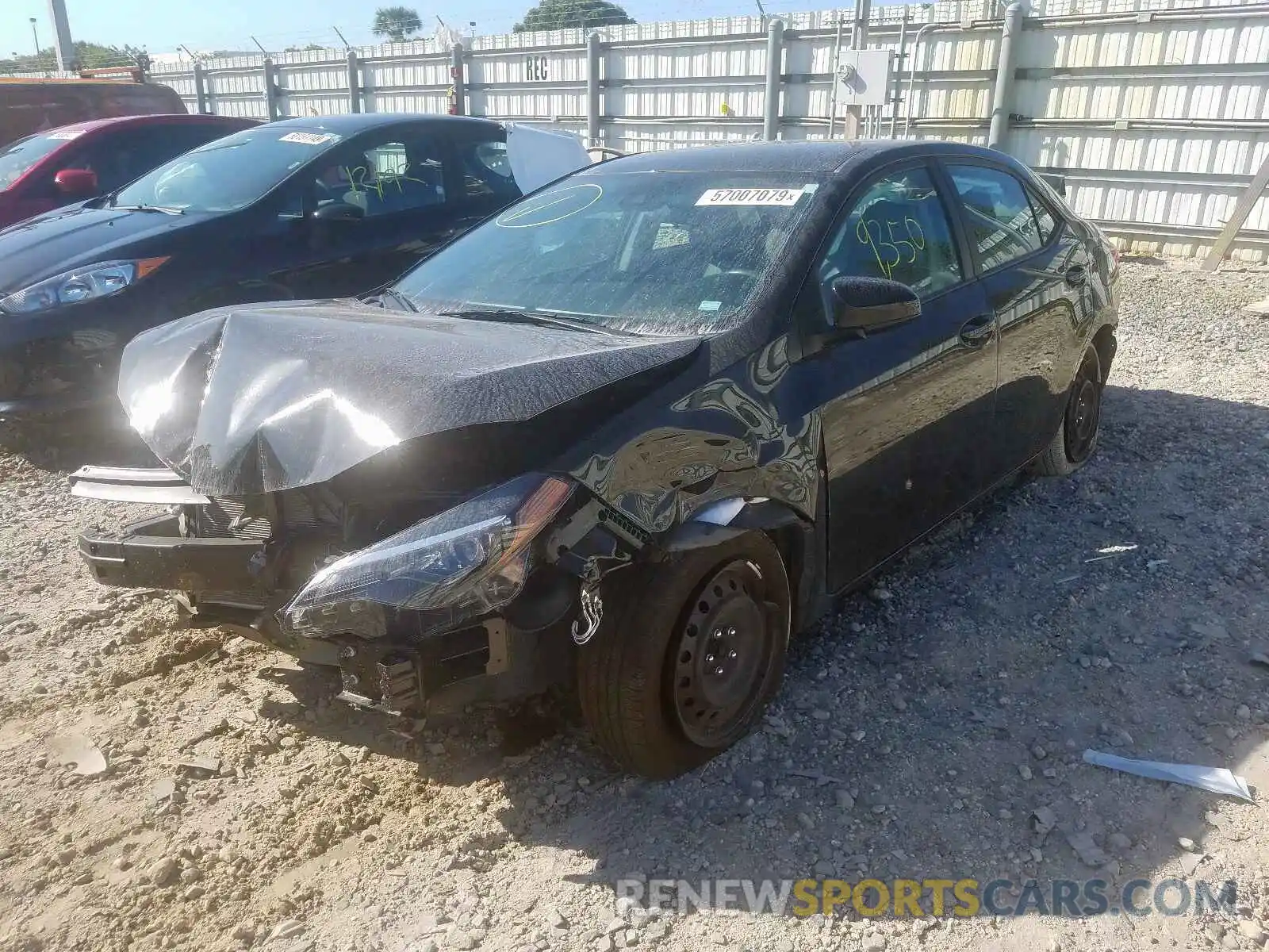 2 Photograph of a damaged car 5YFBURHEXKP938484 TOYOTA COROLLA 2019