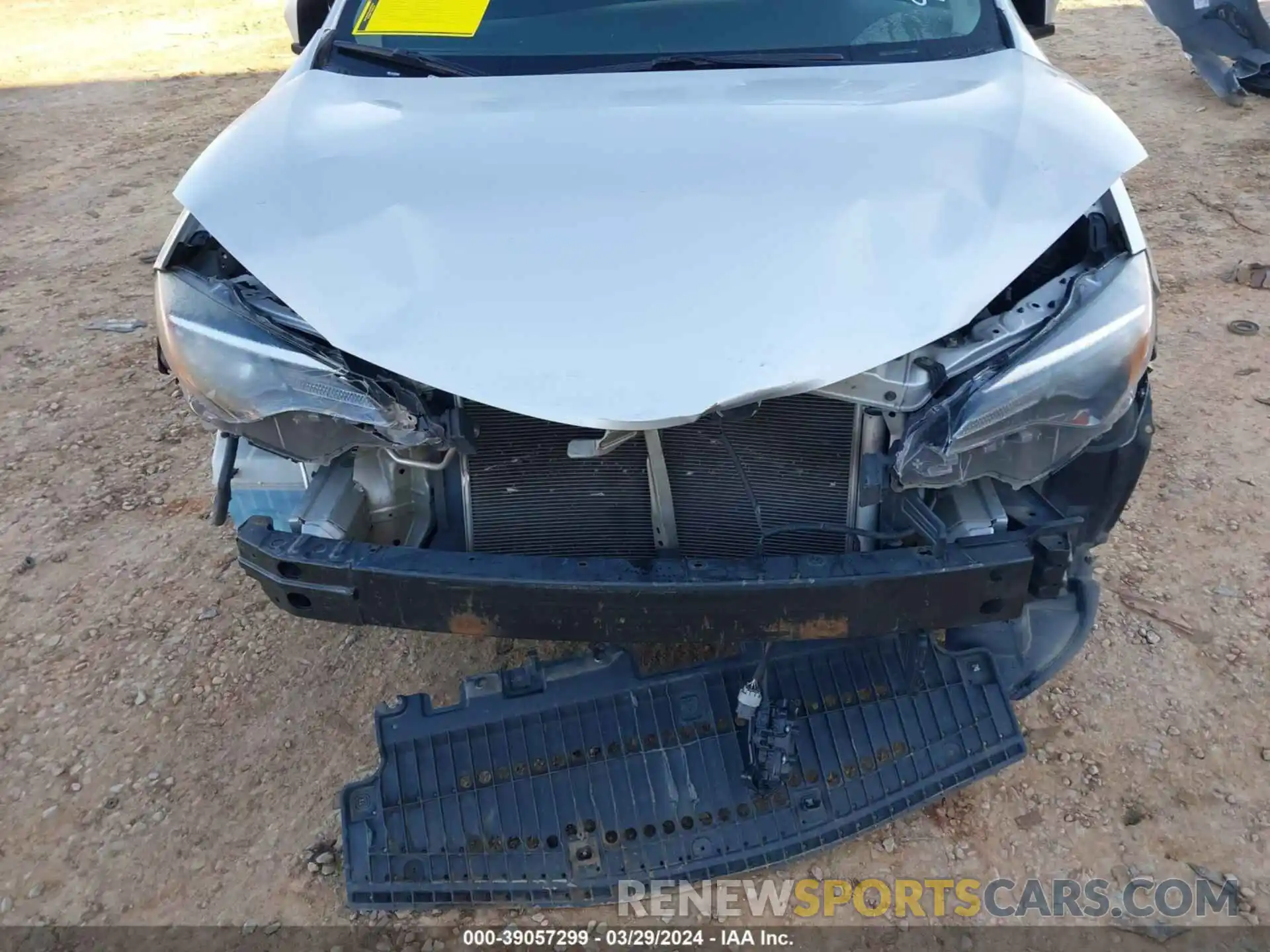 6 Photograph of a damaged car 5YFBURHEXKP938954 TOYOTA COROLLA 2019