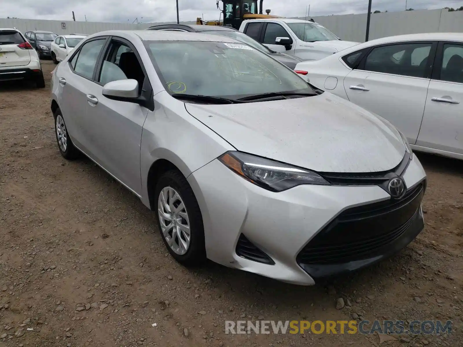 1 Photograph of a damaged car 5YFBURHEXKP939490 TOYOTA COROLLA 2019