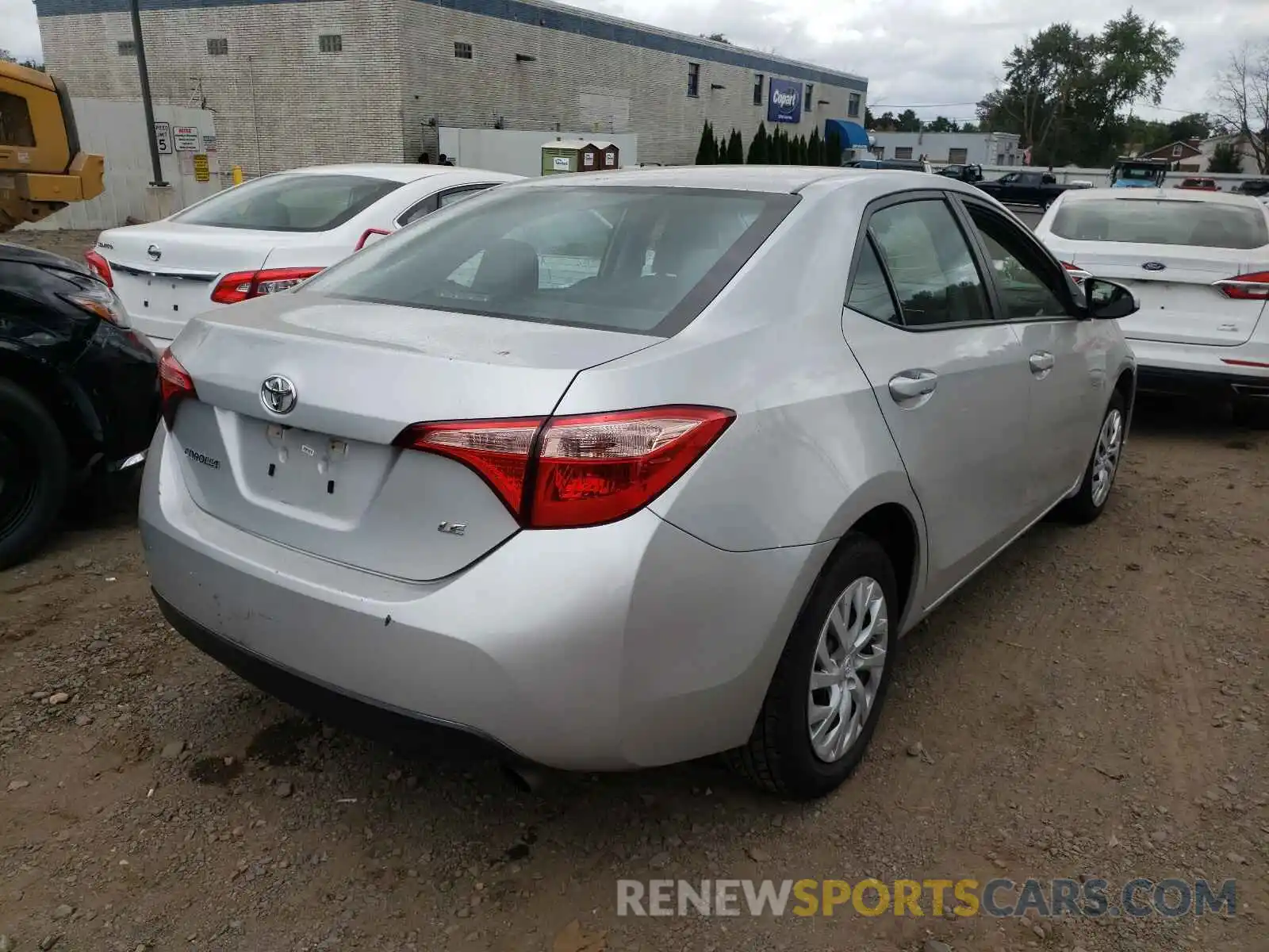 4 Photograph of a damaged car 5YFBURHEXKP939490 TOYOTA COROLLA 2019