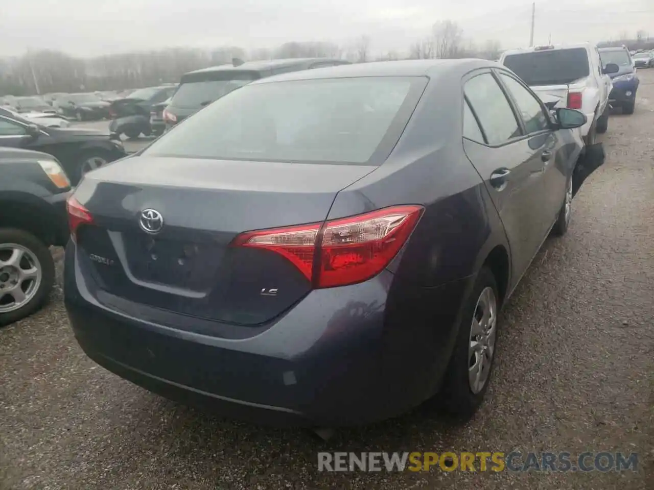 4 Photograph of a damaged car 5YFBURHEXKP940056 TOYOTA COROLLA 2019