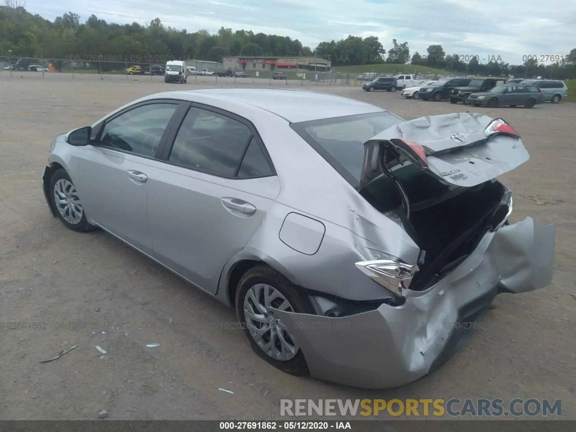 3 Photograph of a damaged car 5YFBURHEXKP940588 TOYOTA COROLLA 2019