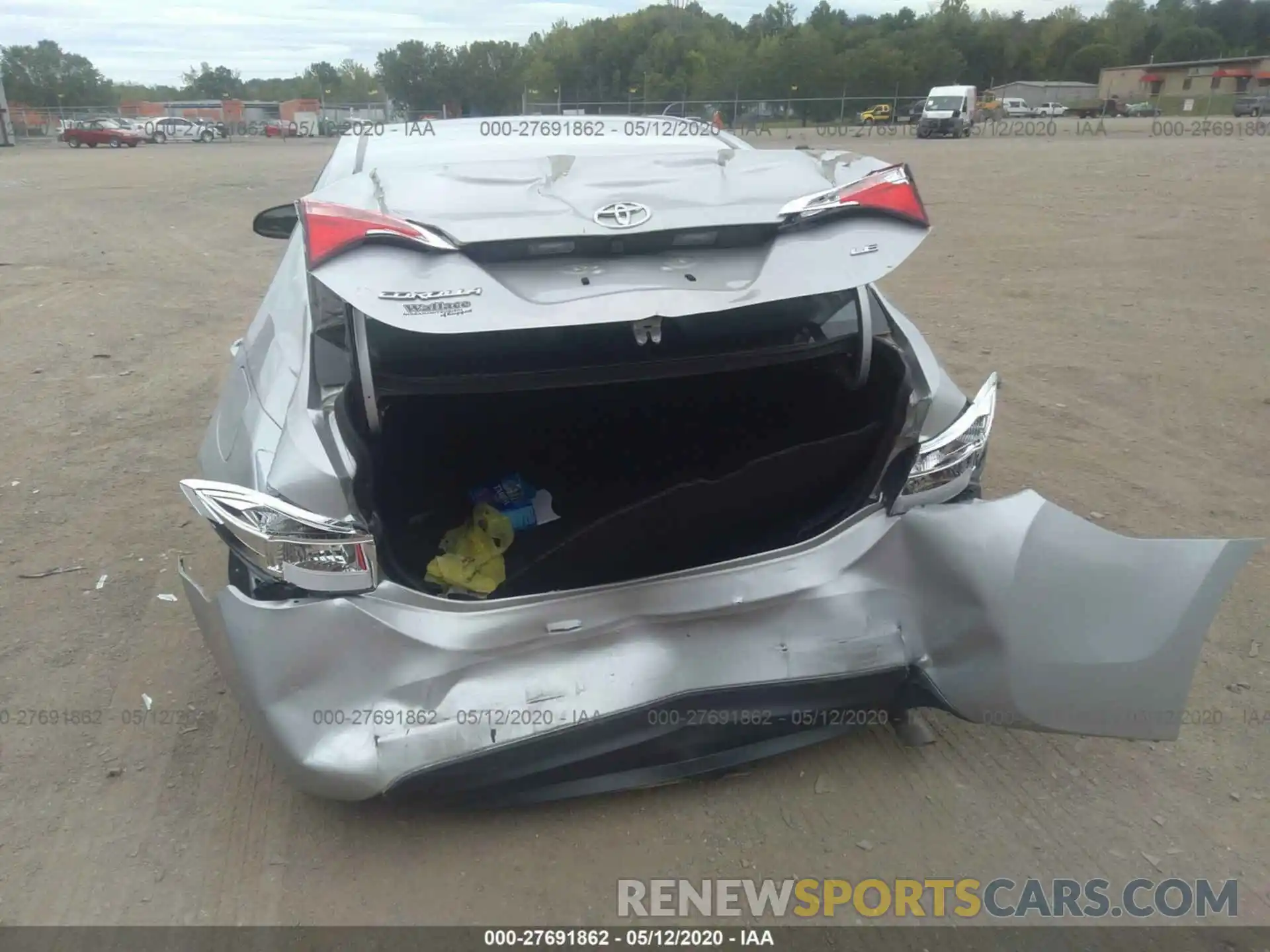 6 Photograph of a damaged car 5YFBURHEXKP940588 TOYOTA COROLLA 2019