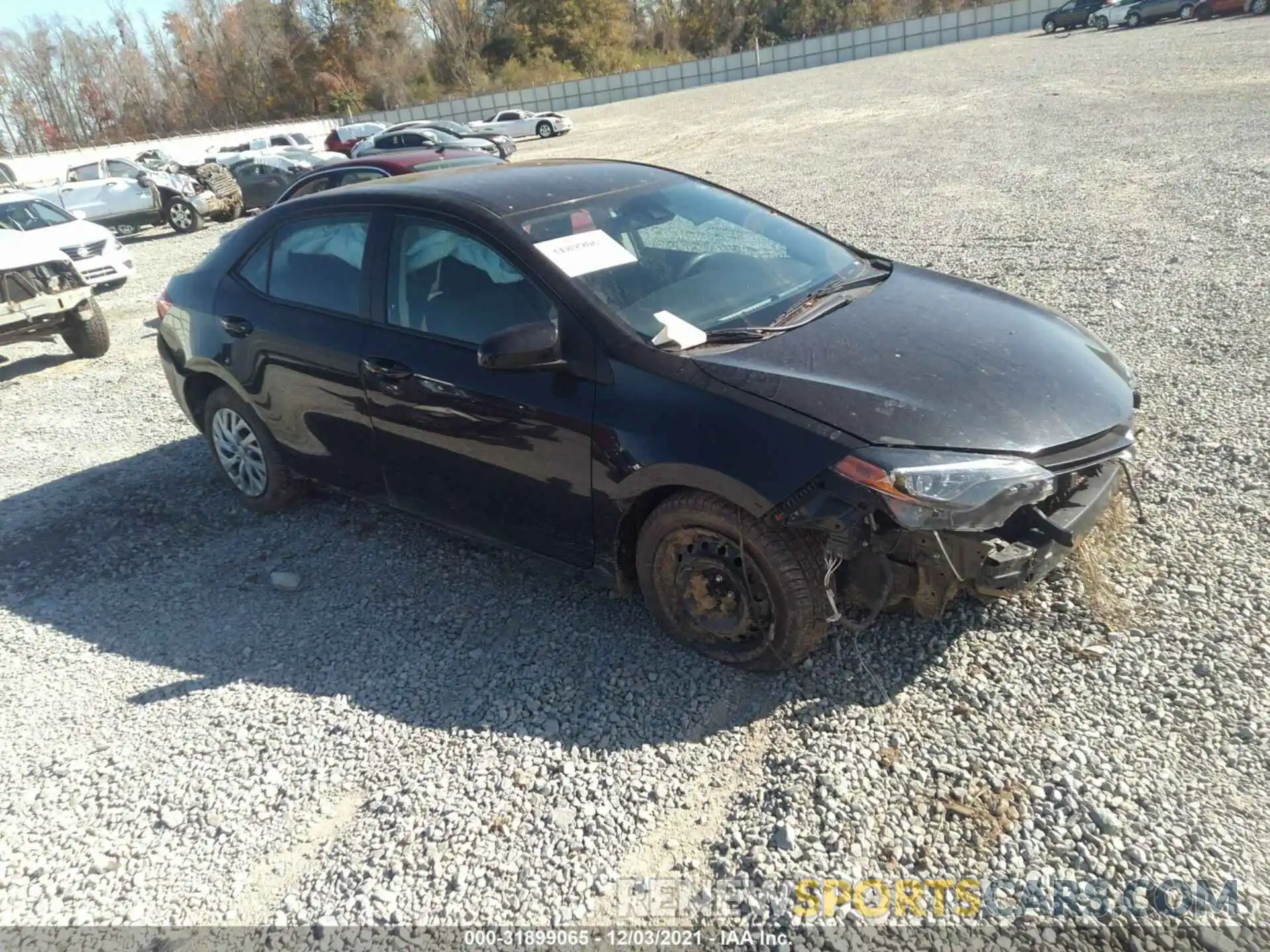 1 Photograph of a damaged car 5YFBURHEXKP940770 TOYOTA COROLLA 2019