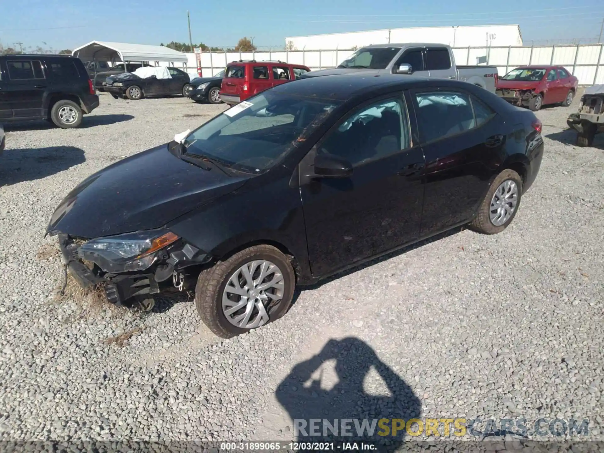 2 Photograph of a damaged car 5YFBURHEXKP940770 TOYOTA COROLLA 2019