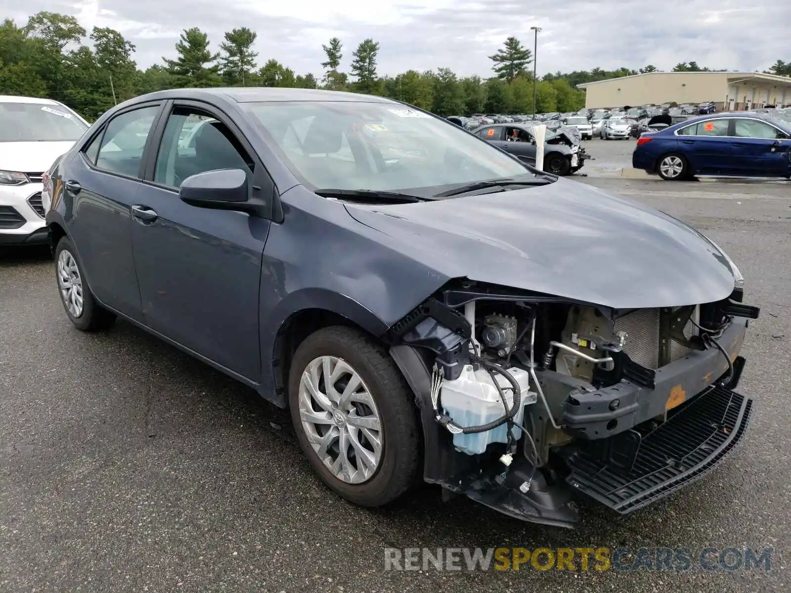 1 Photograph of a damaged car 5YFBURHEXKP940817 TOYOTA COROLLA 2019