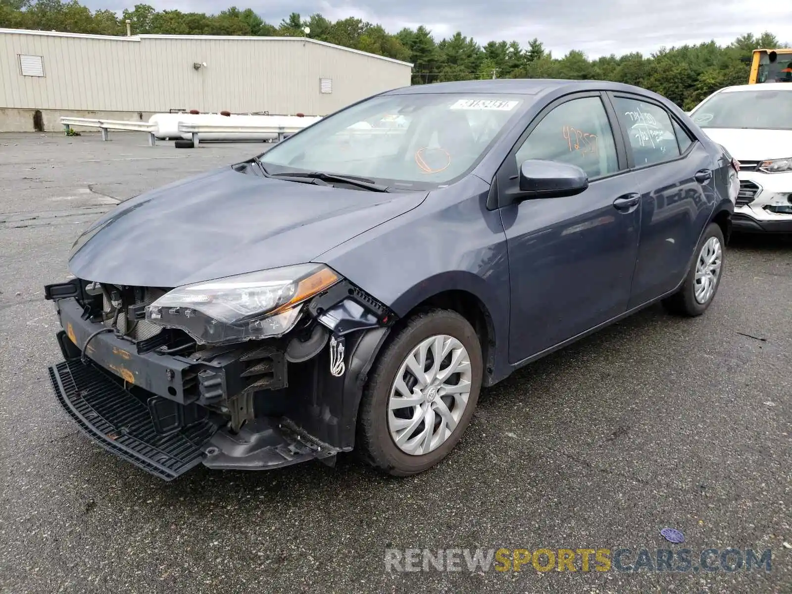 2 Photograph of a damaged car 5YFBURHEXKP940817 TOYOTA COROLLA 2019