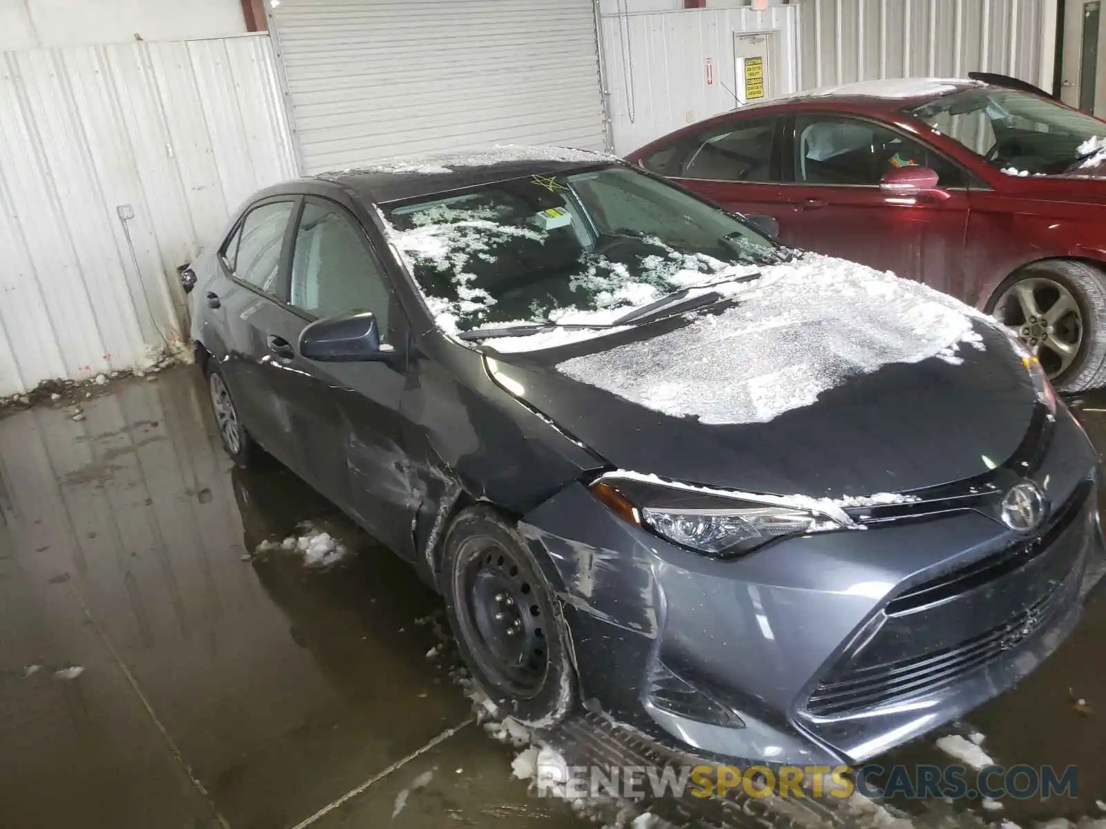 1 Photograph of a damaged car 5YFBURHEXKP940851 TOYOTA COROLLA 2019