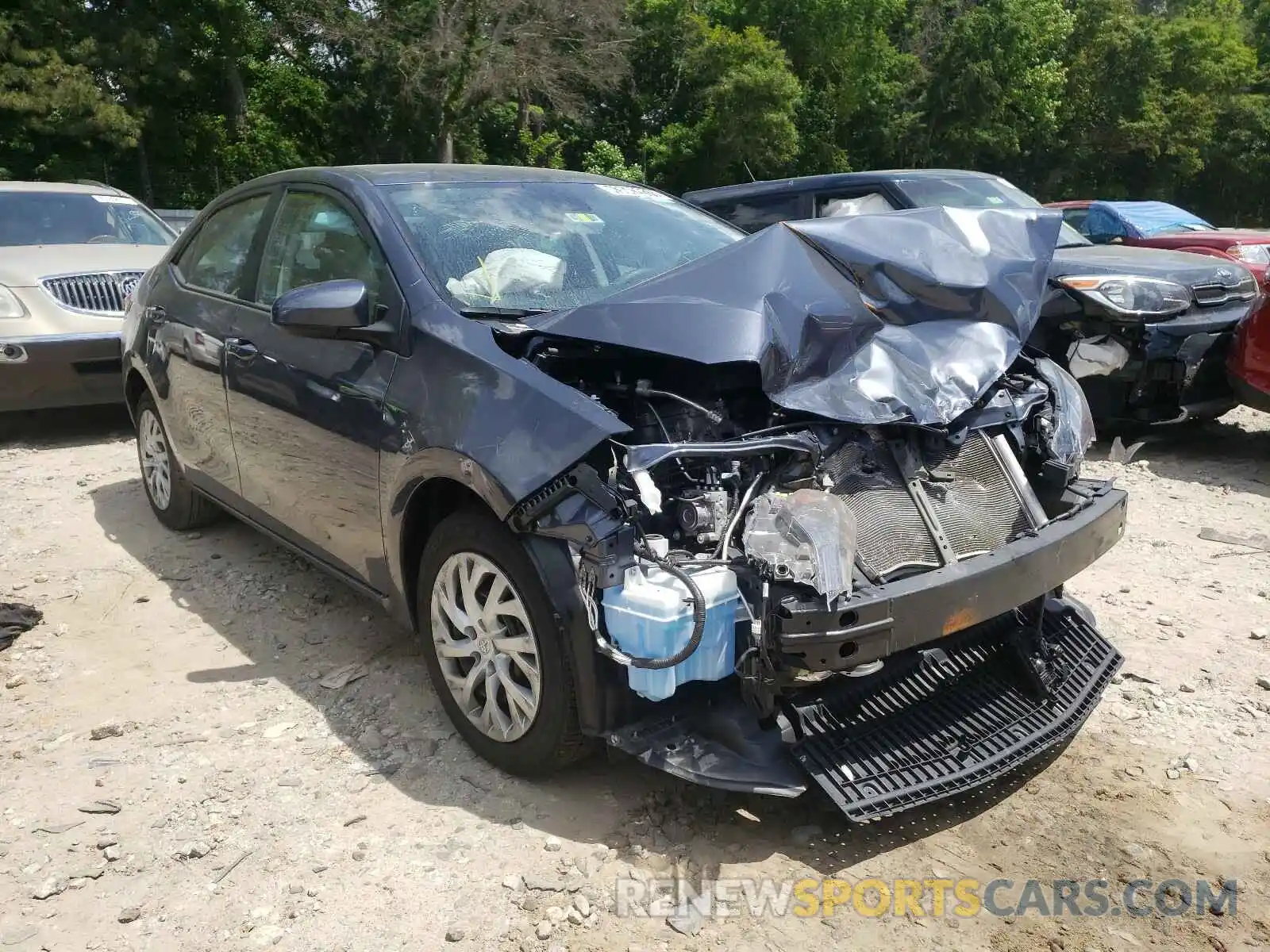 1 Photograph of a damaged car 5YFBURHEXKP941109 TOYOTA COROLLA 2019