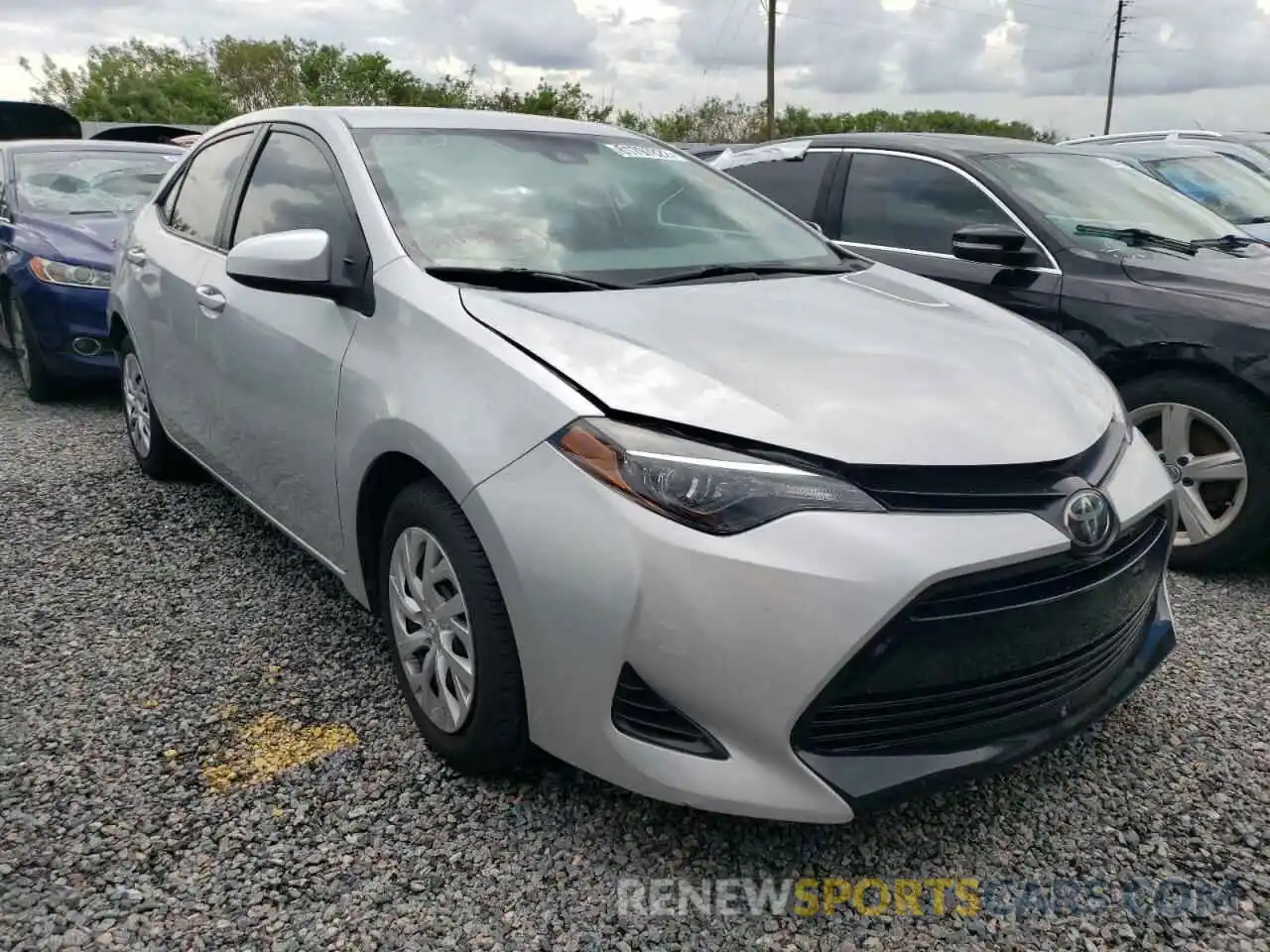 1 Photograph of a damaged car 5YFBURHEXKP941210 TOYOTA COROLLA 2019