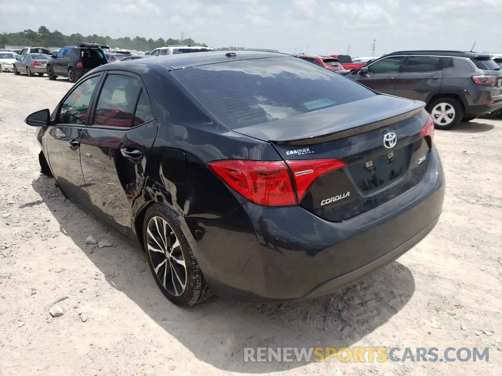 3 Photograph of a damaged car 5YFBURHEXKP942292 TOYOTA COROLLA 2019