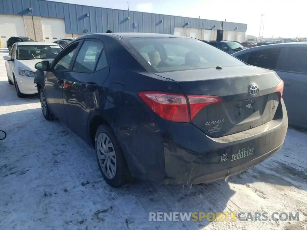 3 Photograph of a damaged car 5YFBURHEXKP943698 TOYOTA COROLLA 2019